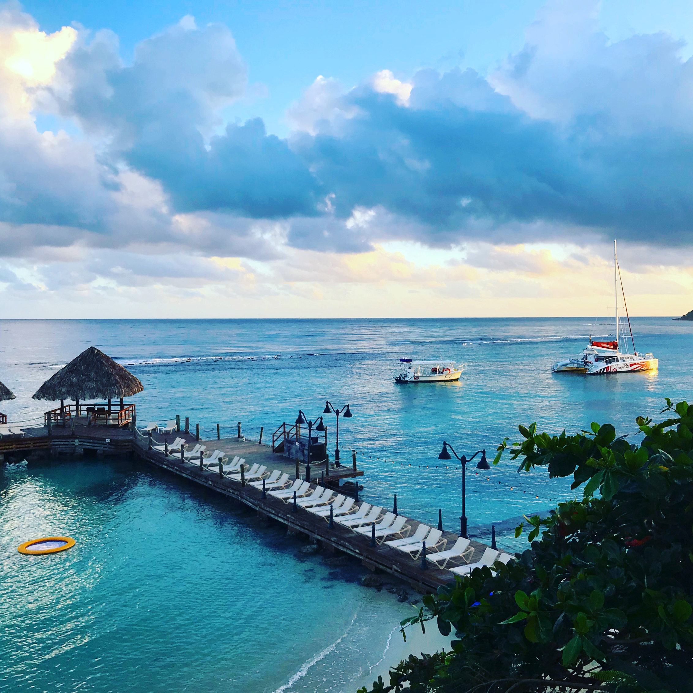 Sandals at sunrise (Hannah Stephenson/PA)