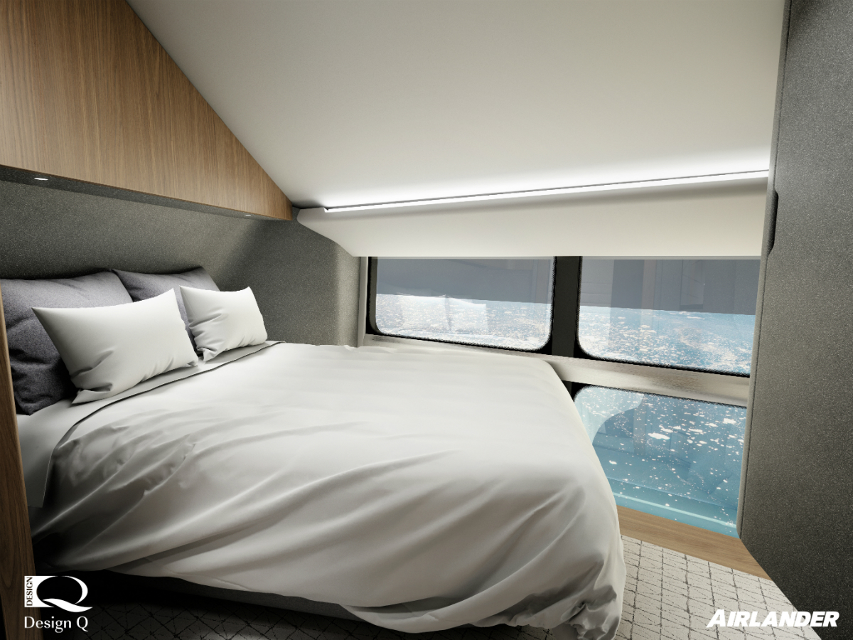 The aircraft will feature en-suite bedrooms (Hybrid Air Vehicles/PA)