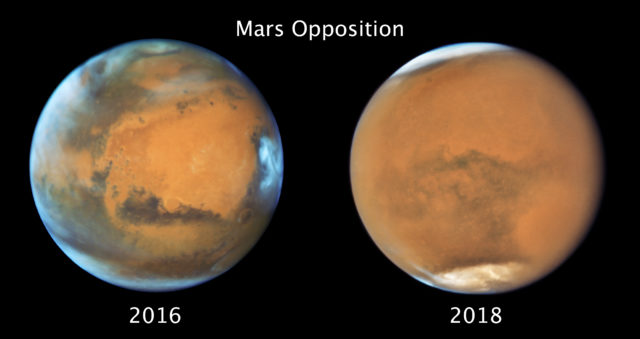 Mars in Opposition.