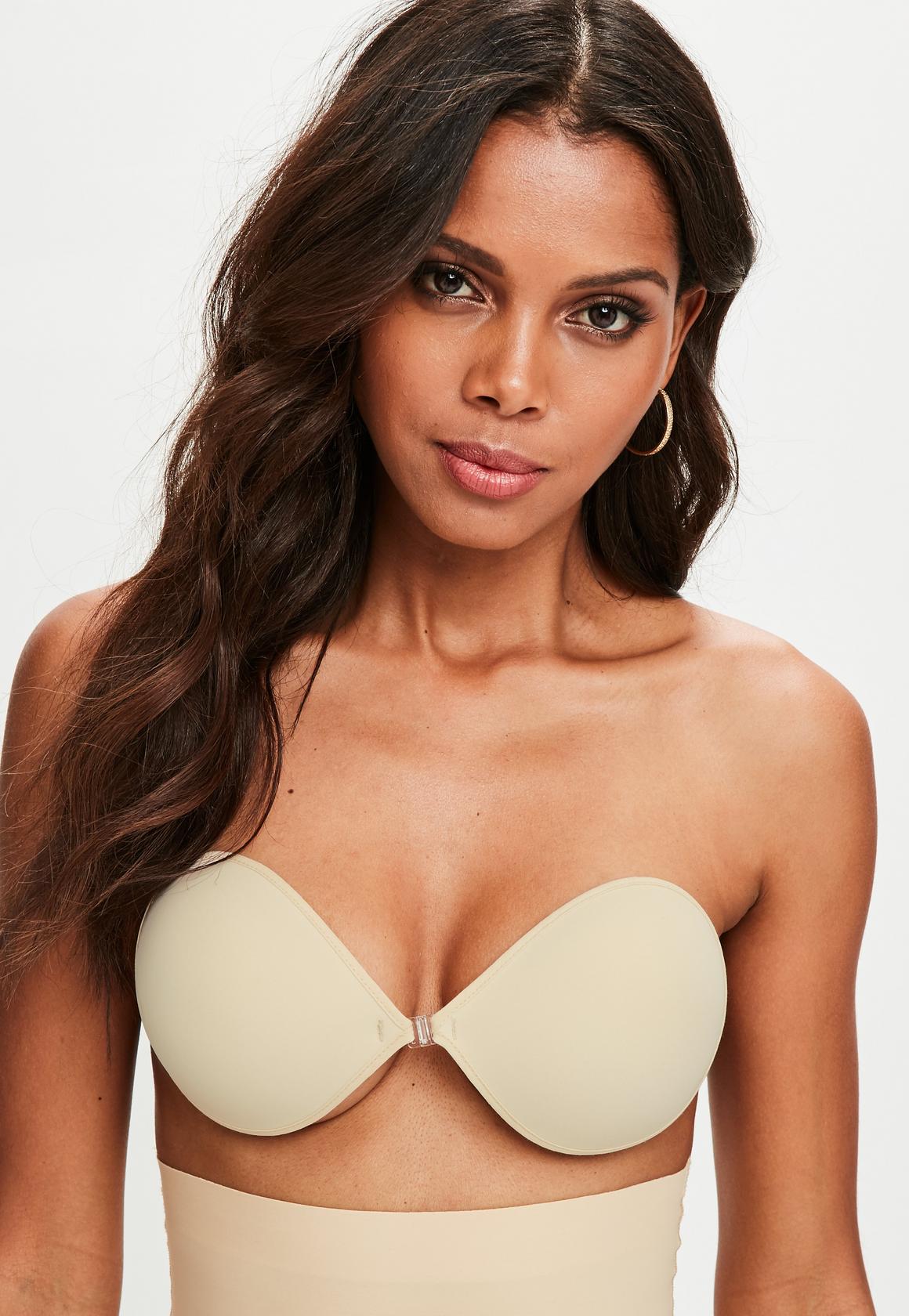 Missguided Nude Secret Stick On Strapless Bra