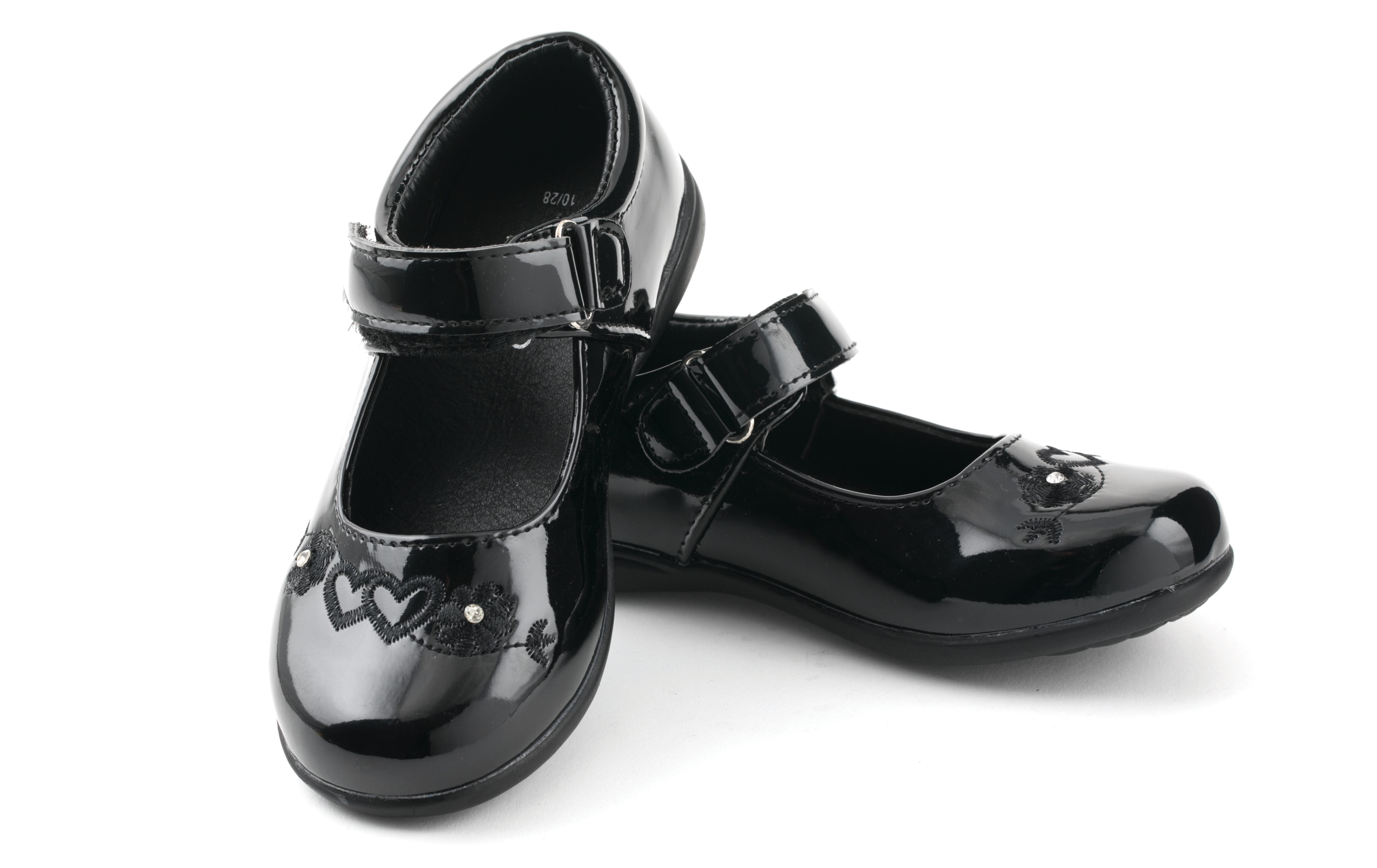 Girls School Shoes, £X, Poundland