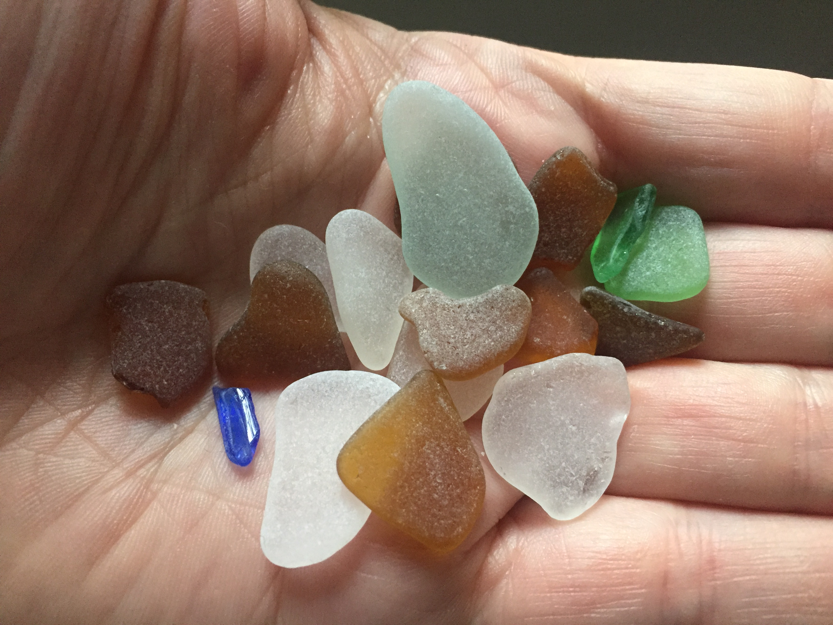 Mermaid tears or sea glass (Sarah Marshall/PA)