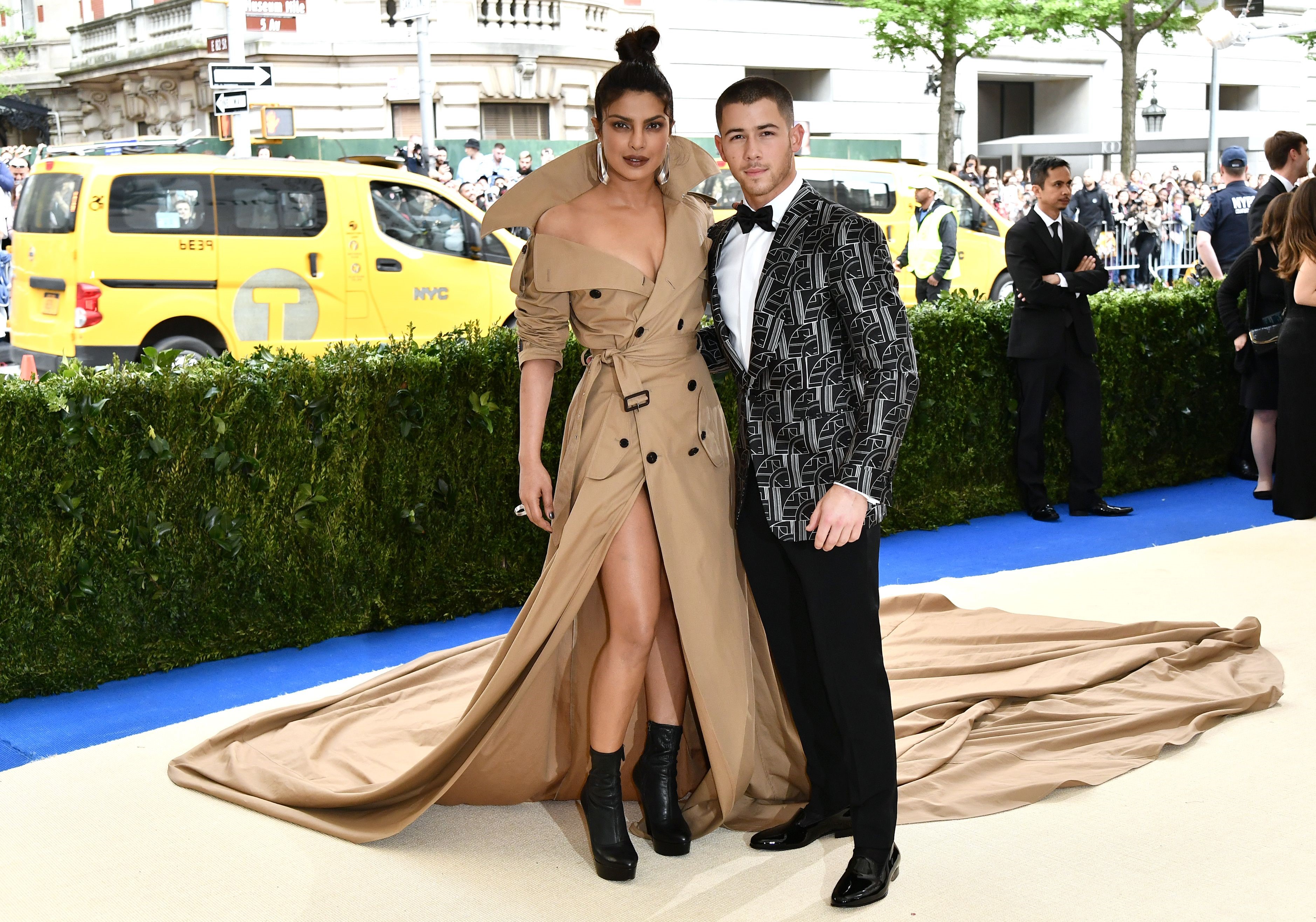 Priyanka Chopra and Nick Jonas at the Met Gala