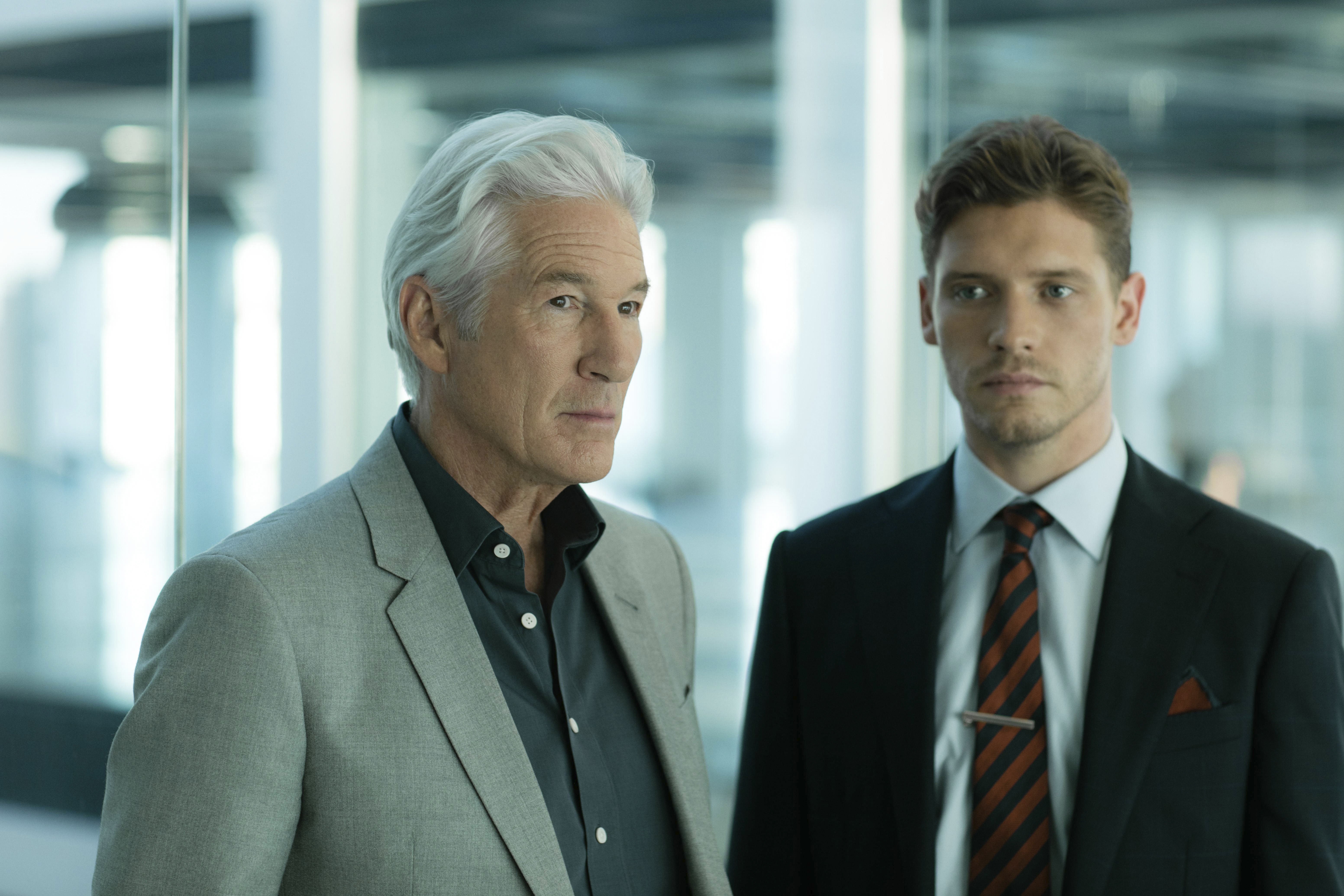 Richard Gere and Billy Howle in MotherFatherSon 