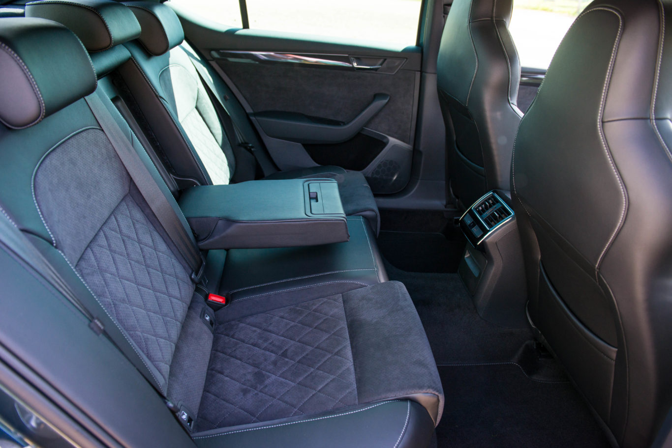 The rear seats offer up plenty of space