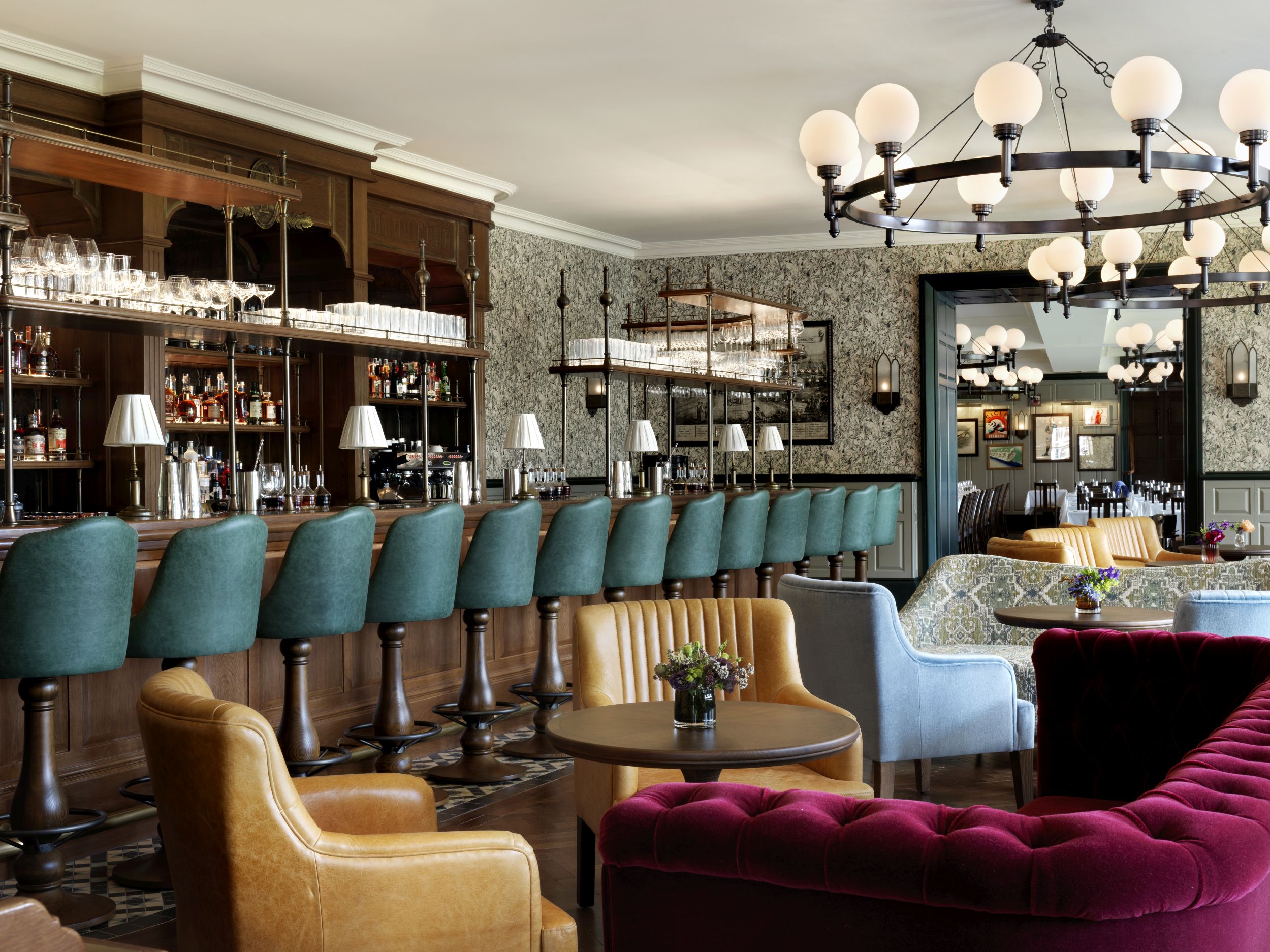 The Parker's Tavern bar