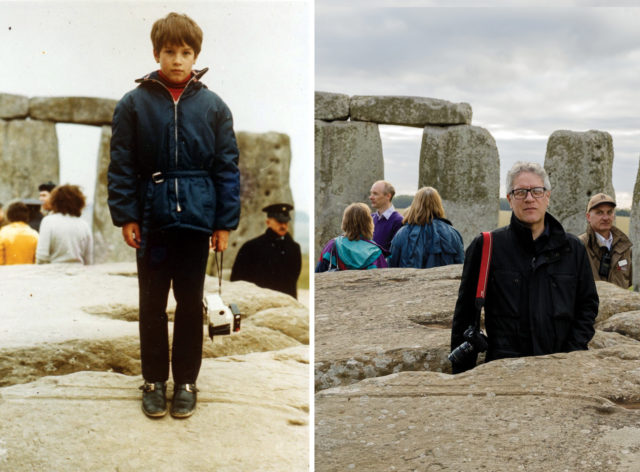 Ian Roure visited the stones as a child in 1970 and remembers his impression of Stonehenge growing up was it was "extremely special" (Ian Roure/English Heritage/PA)