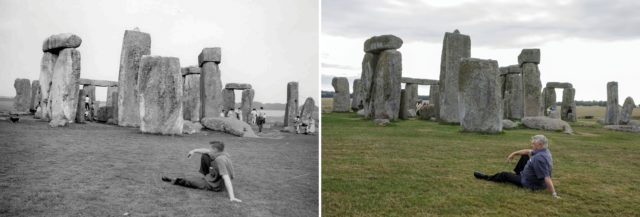 Bob Heyhoe first visited Stonehenge aged 18 in 1960, on a 'special family day out' (Heyhoe/English Heritage/PA)