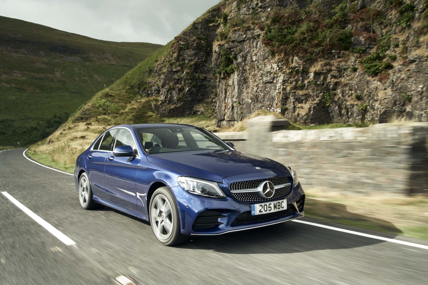 The C-Class gains a refreshed front end