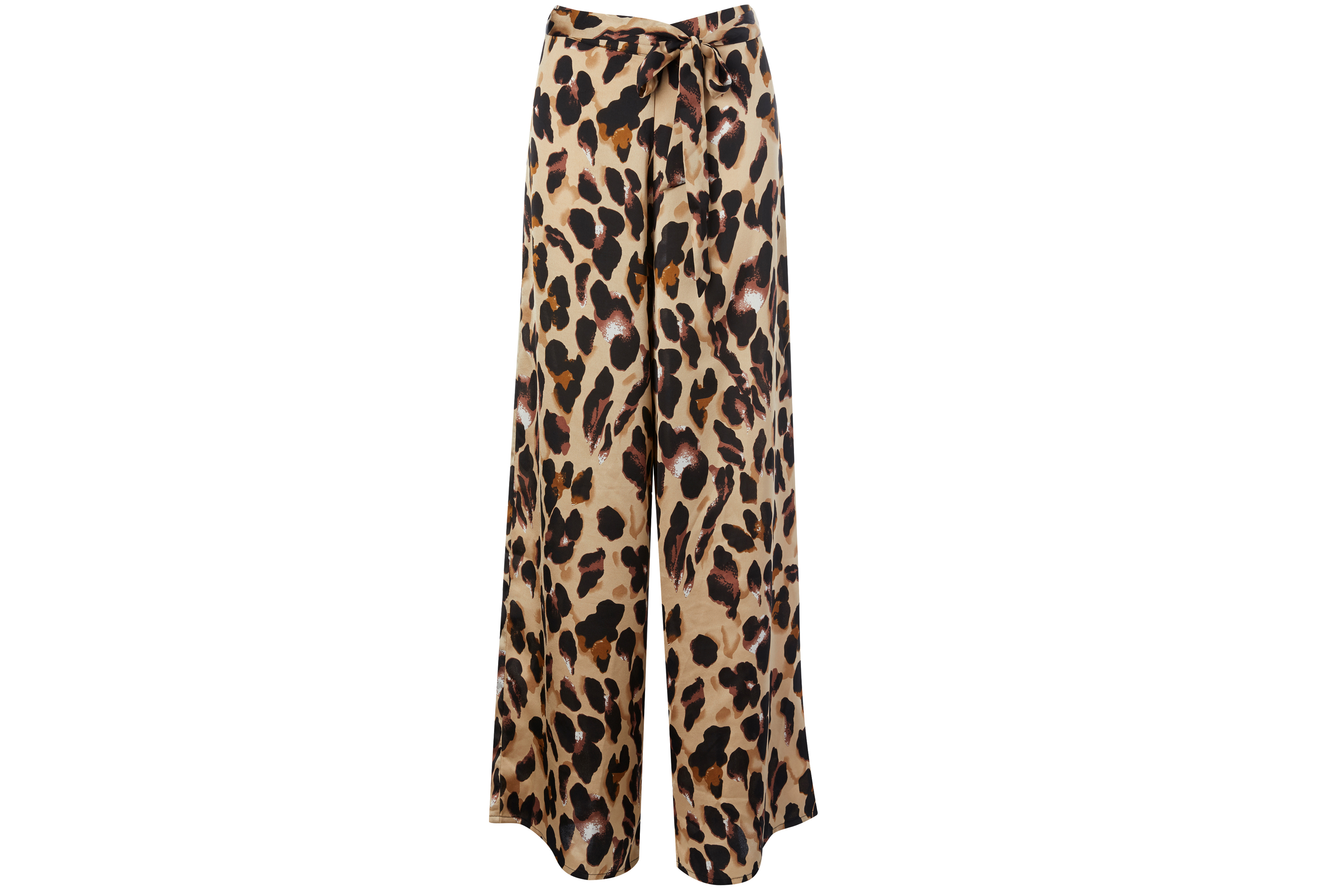 Lipsy Leopard Wide Leg Trousers