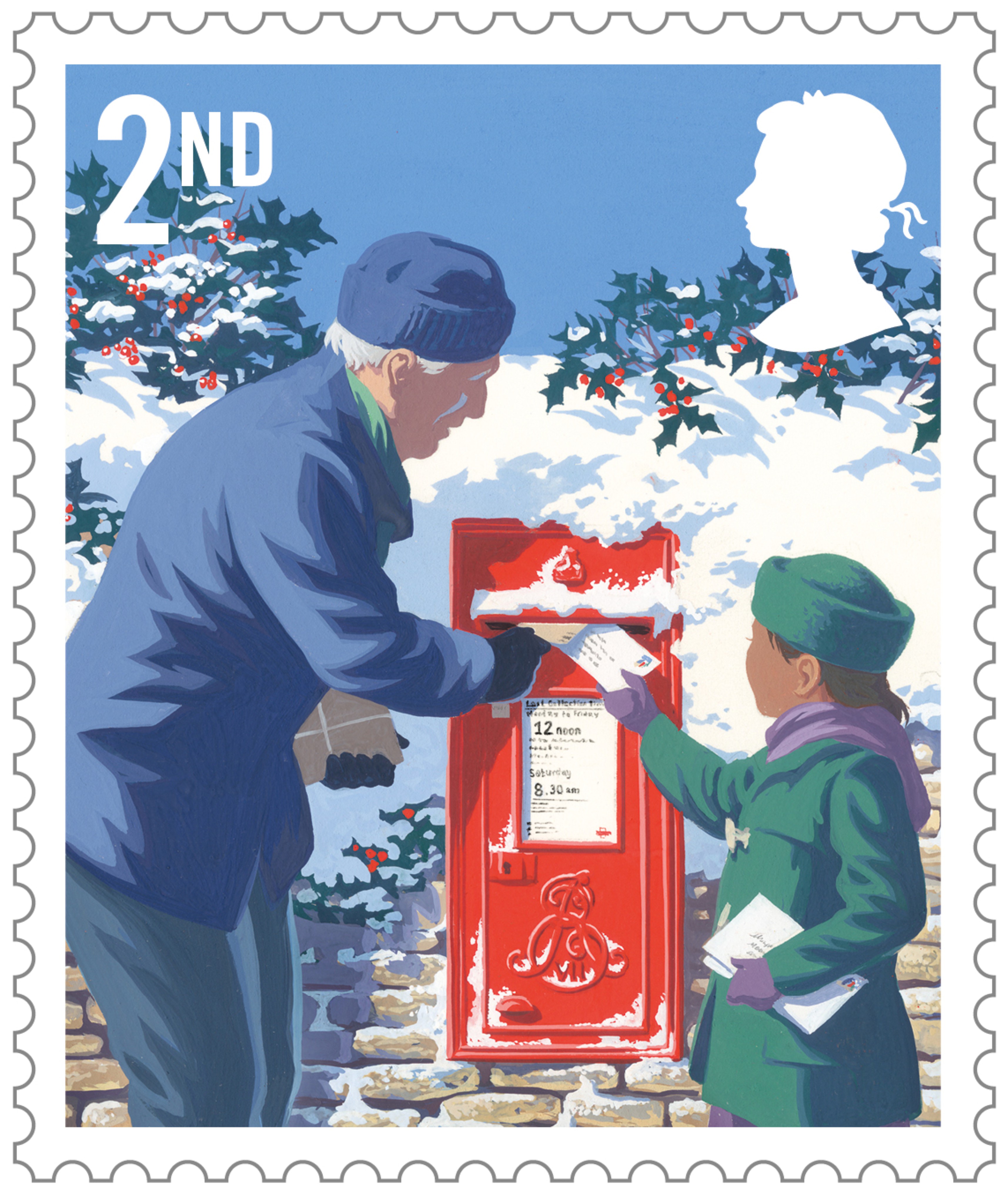 2018 Christmas stamp
