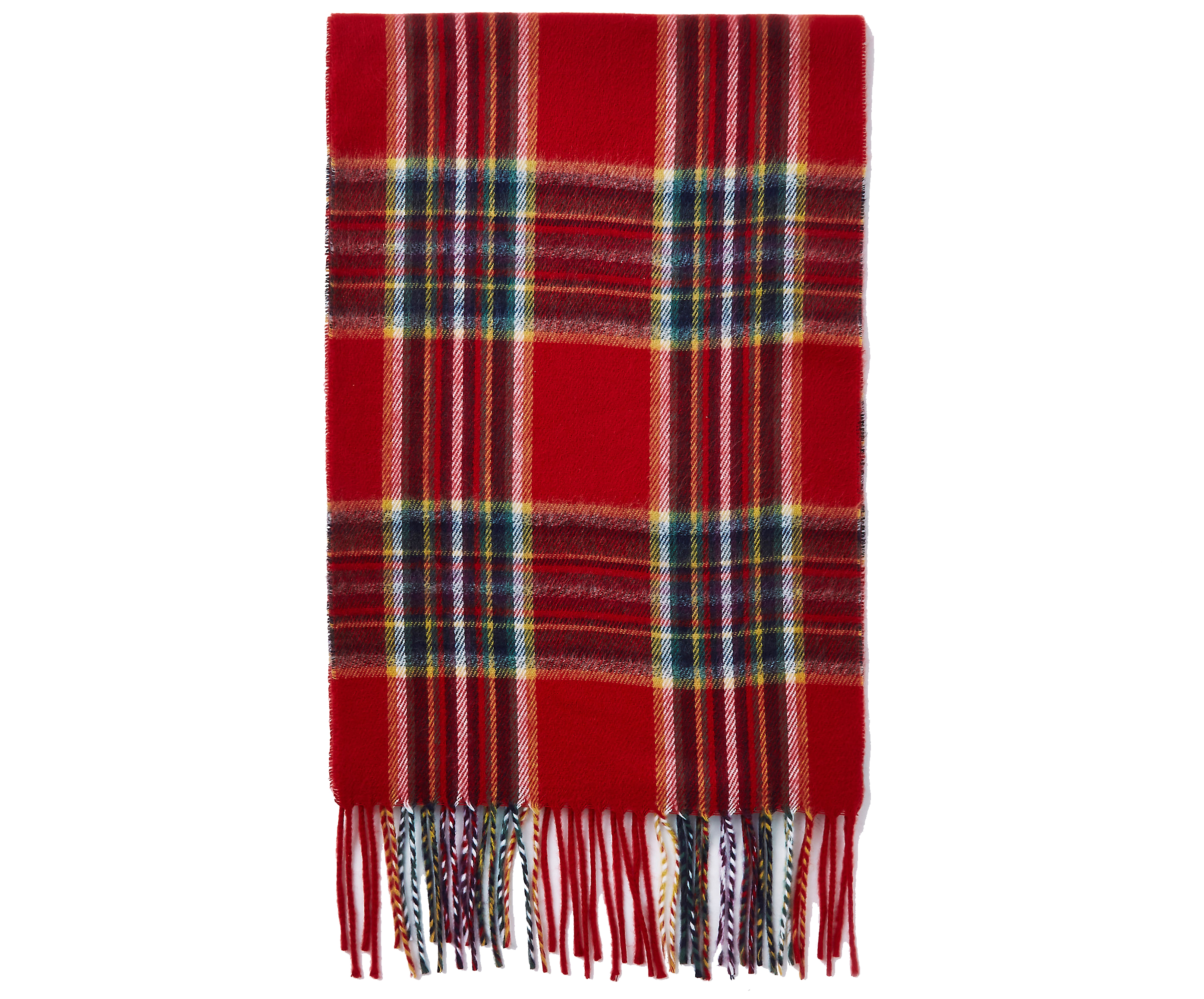 River Island Red Tartan Check Scarf