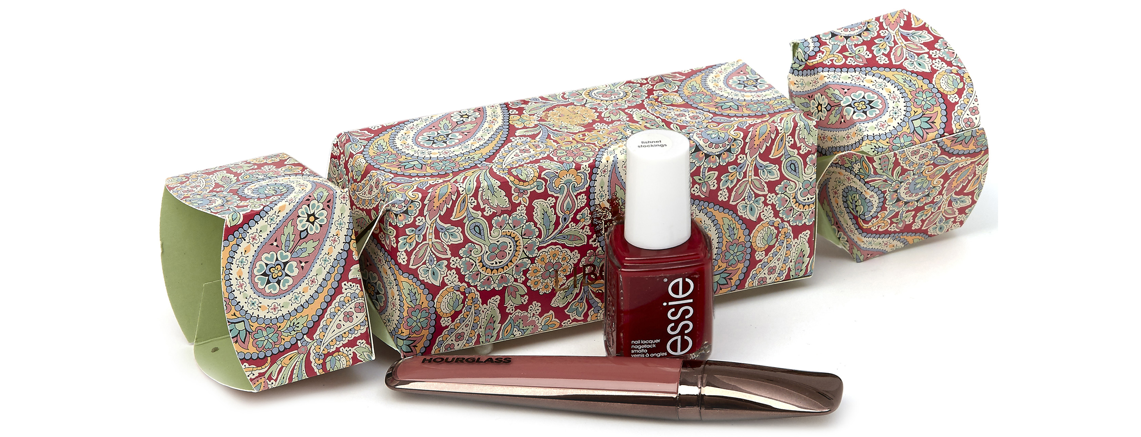 Liberty London Beauty Cracker with Hourglass and Essie