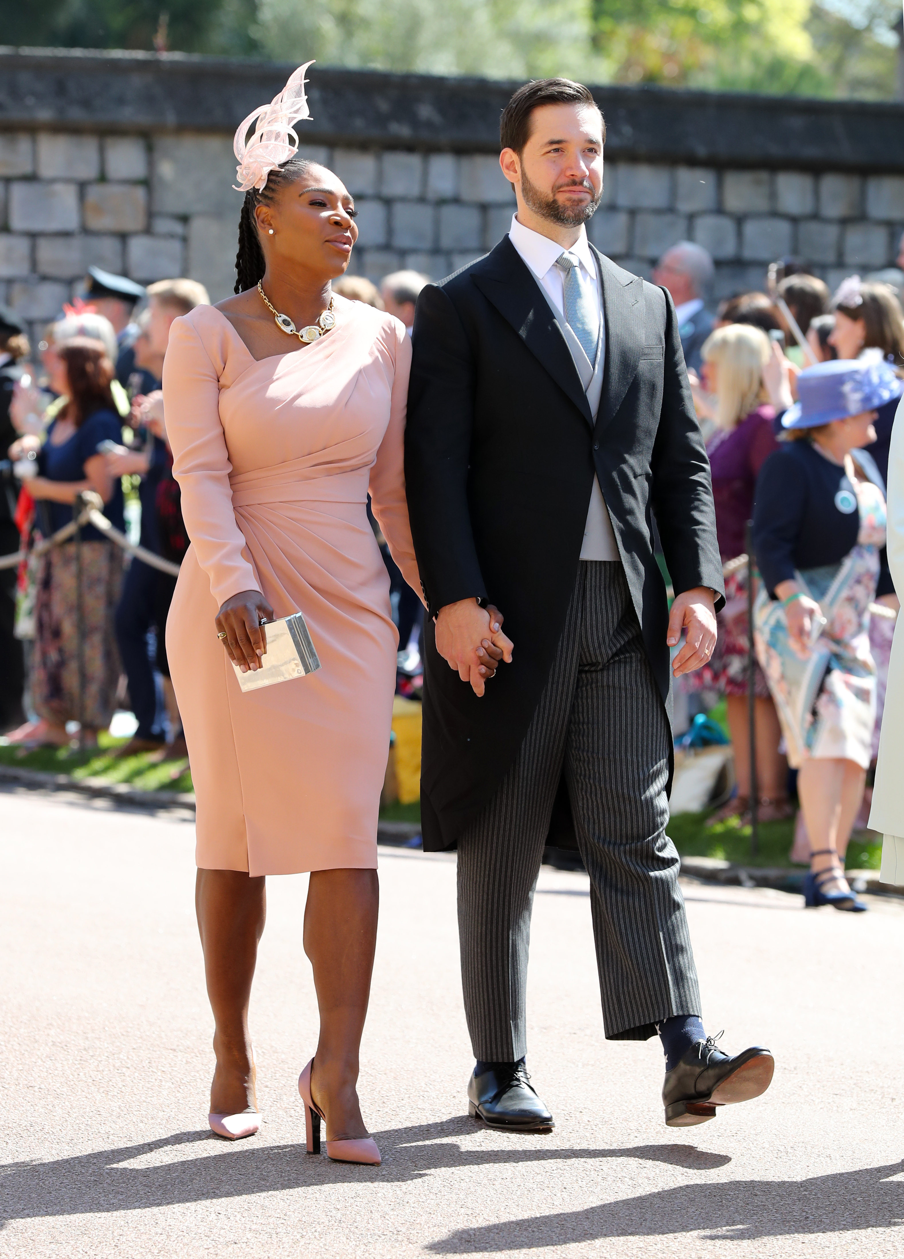 Williams and her husband Alexis Ohanian