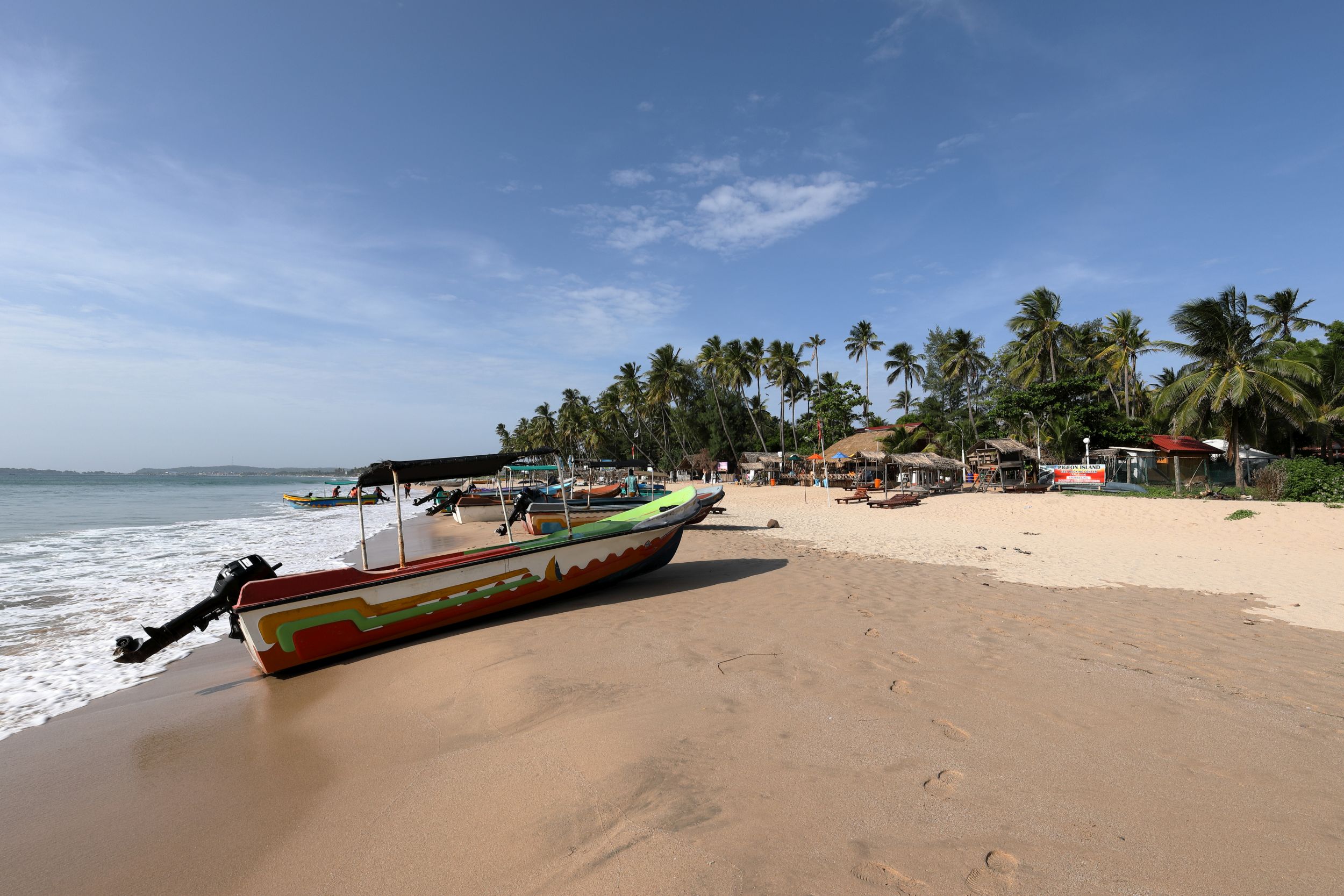 A beach in Trincomalee (Thinkstock/PA)