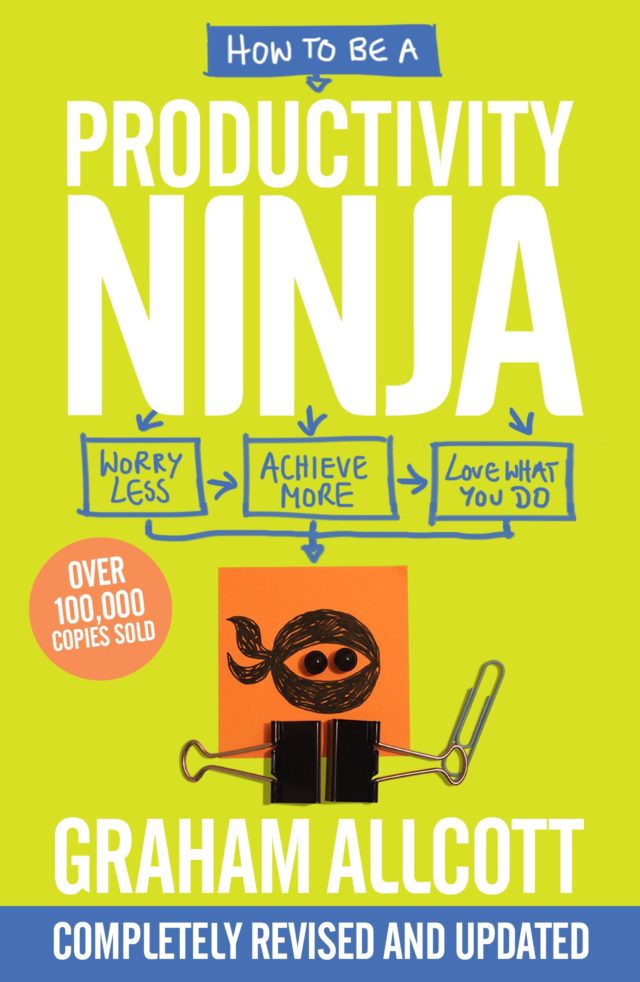 Cover of How to be a productivity ninja book
