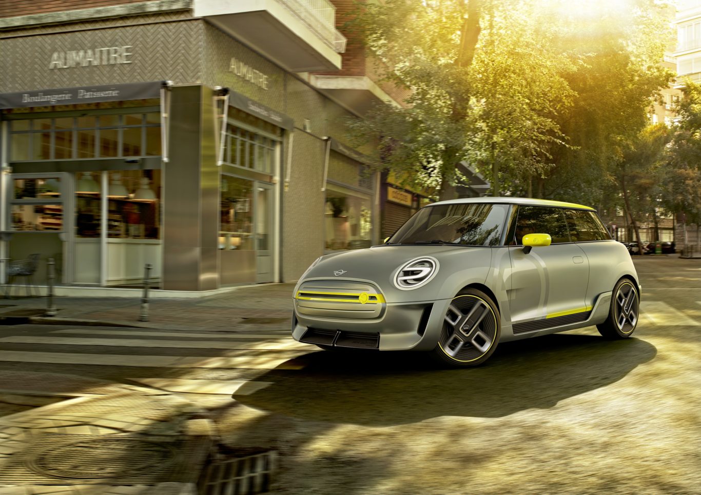 The new Mini EV is an all-electric take on the popular hatch