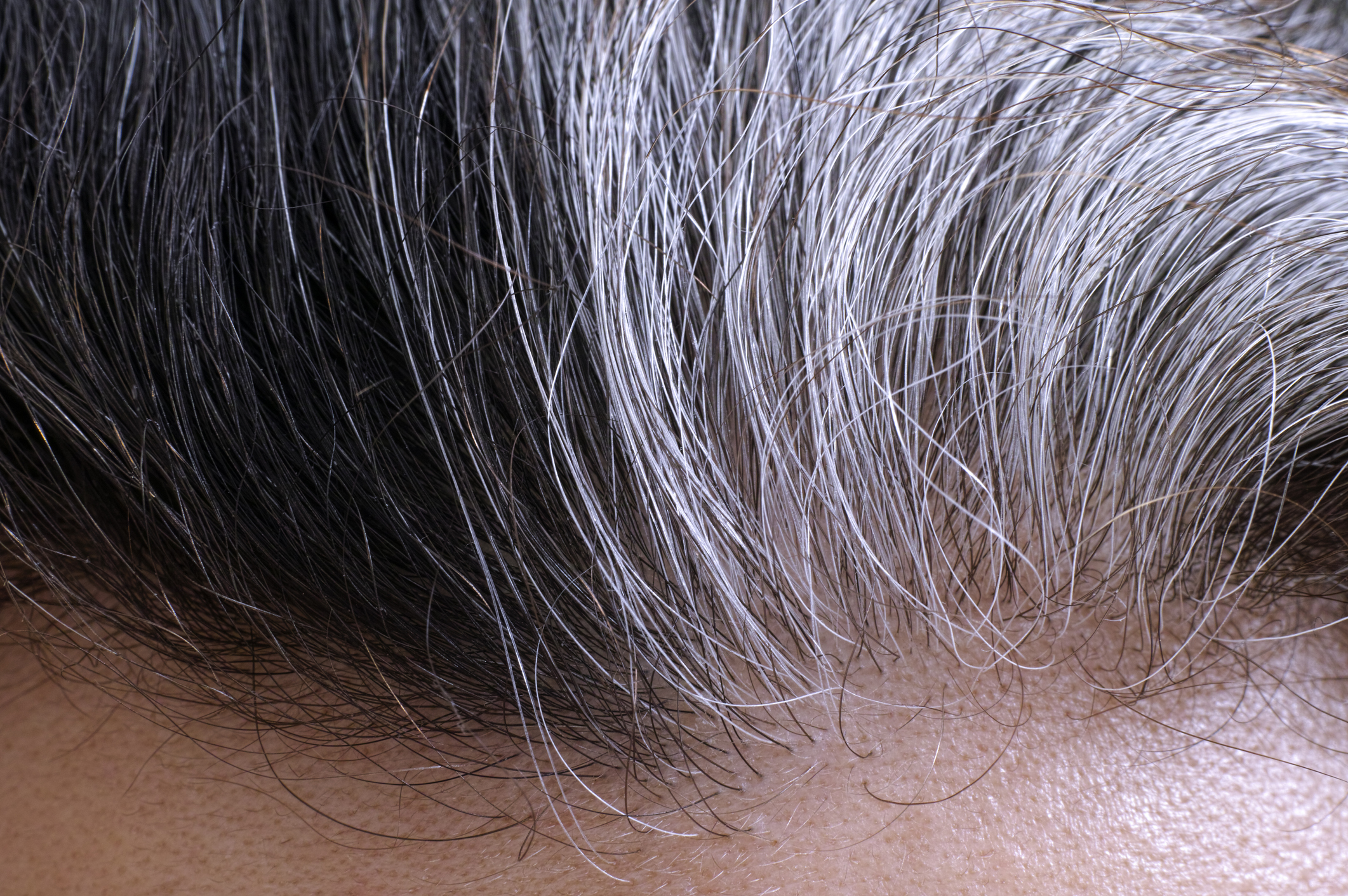 Going gray hair