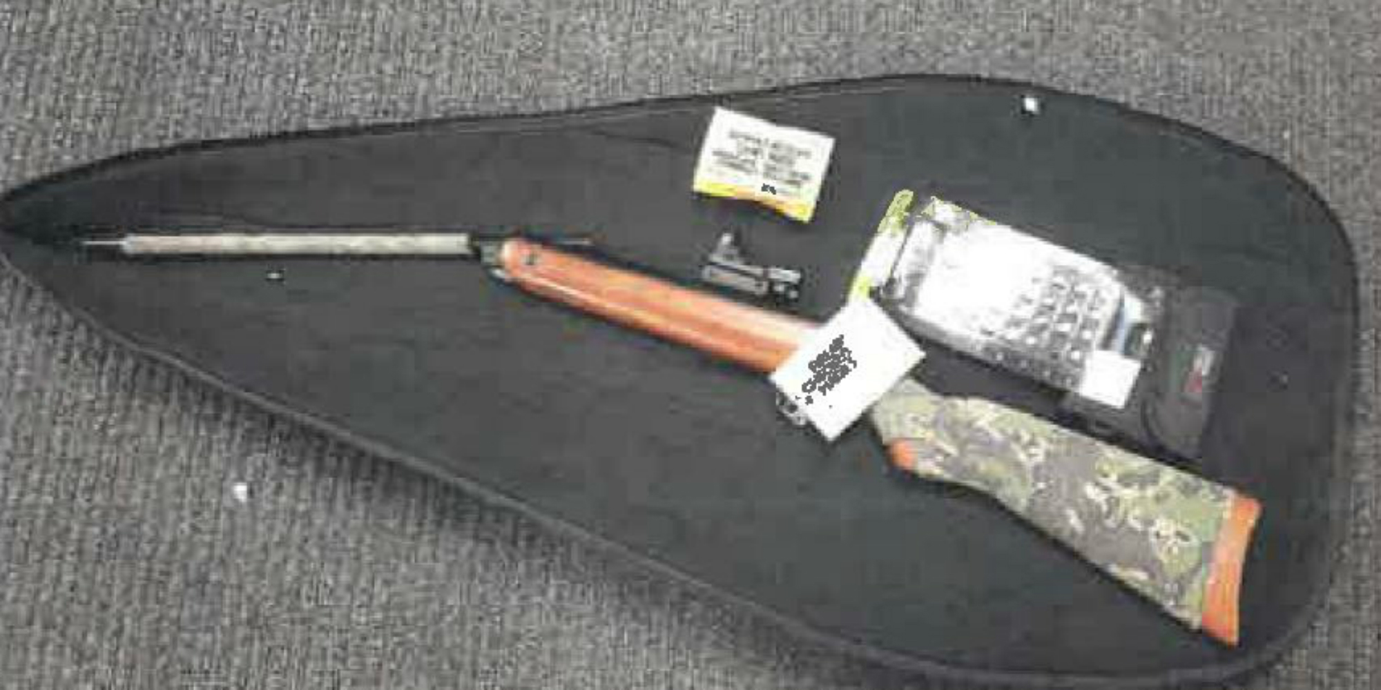 Image supplied by CPS of air rifle used by Lloyd Williams to shoot his wife