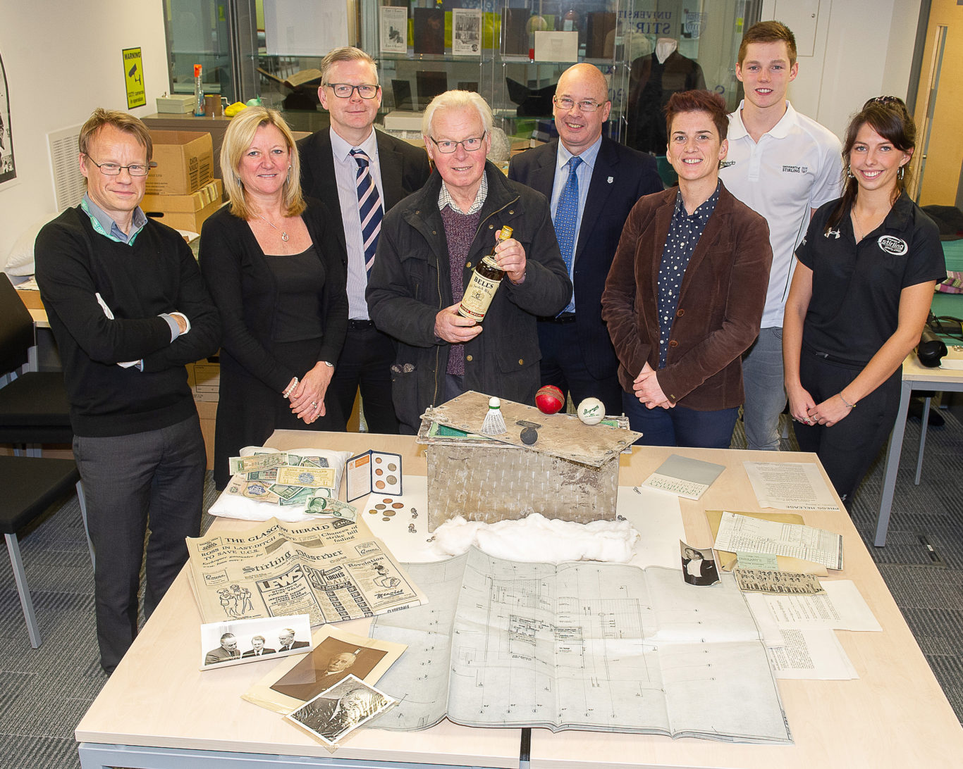 Stirling University time capsule