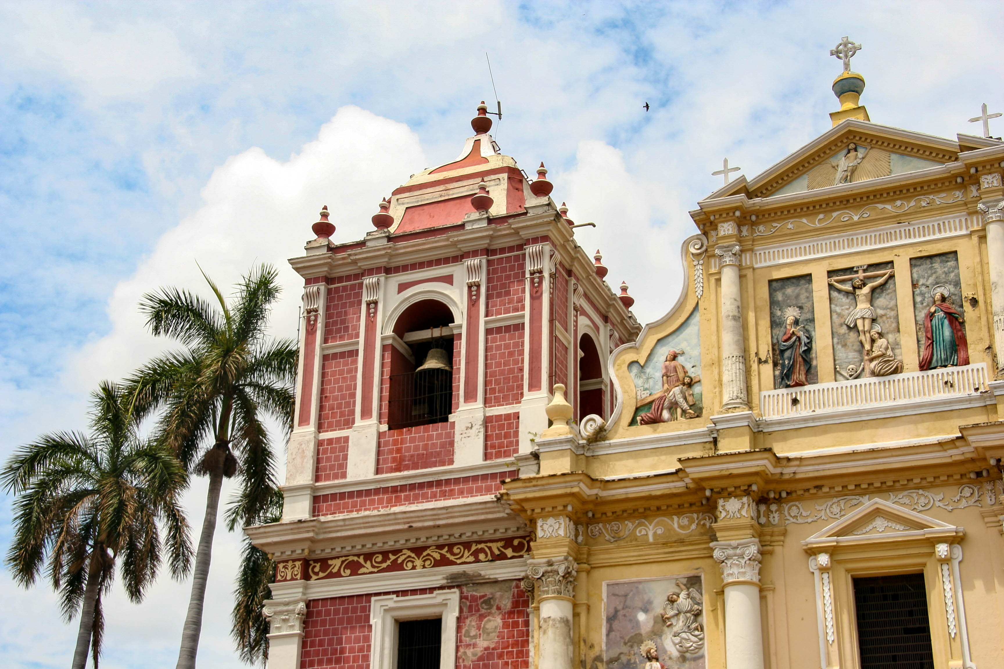 A beautiful church in Leon, Nicaragua