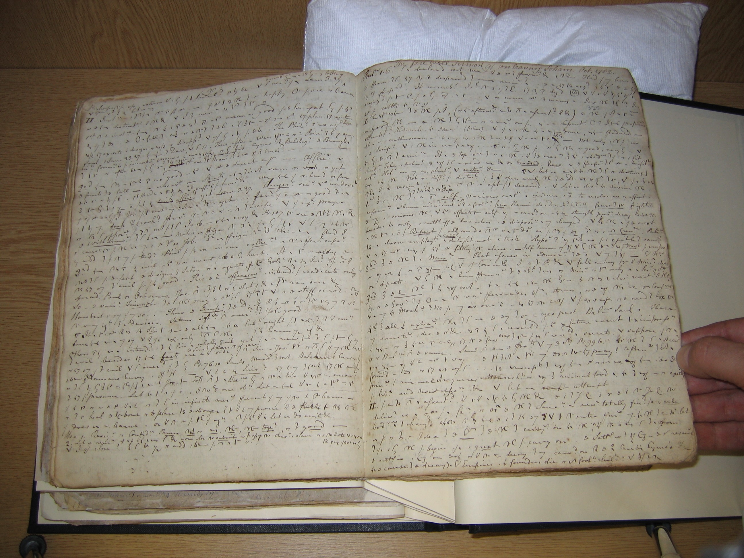 Shorthand notes
