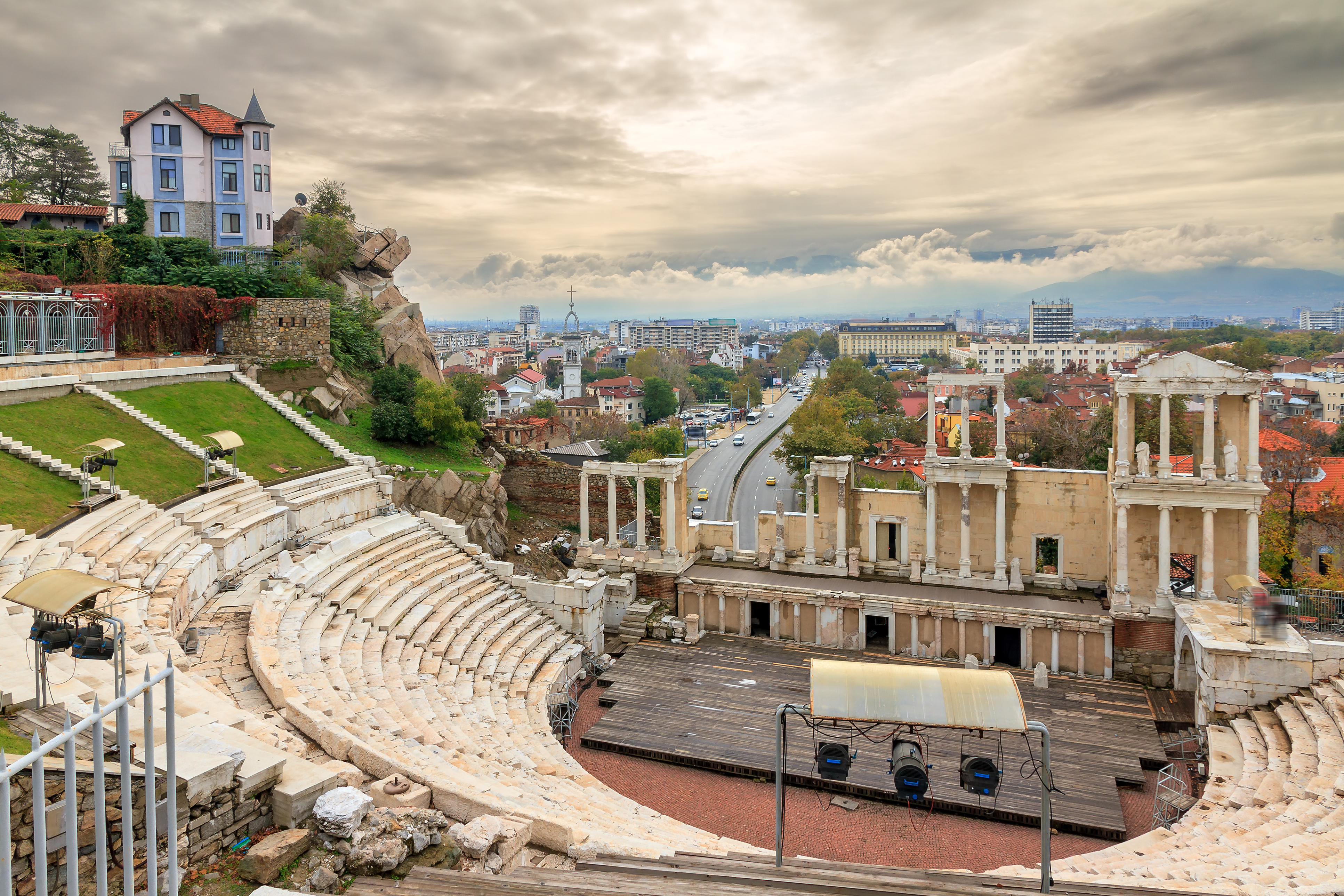 Plovdiv amphitheatre, Bulgaria