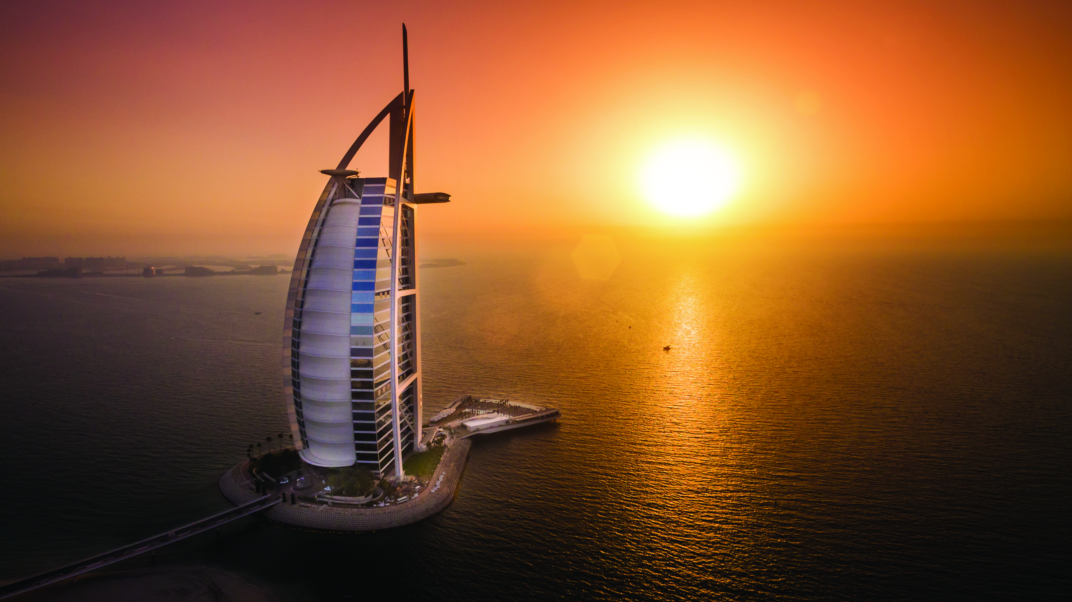 A Dubai sunset