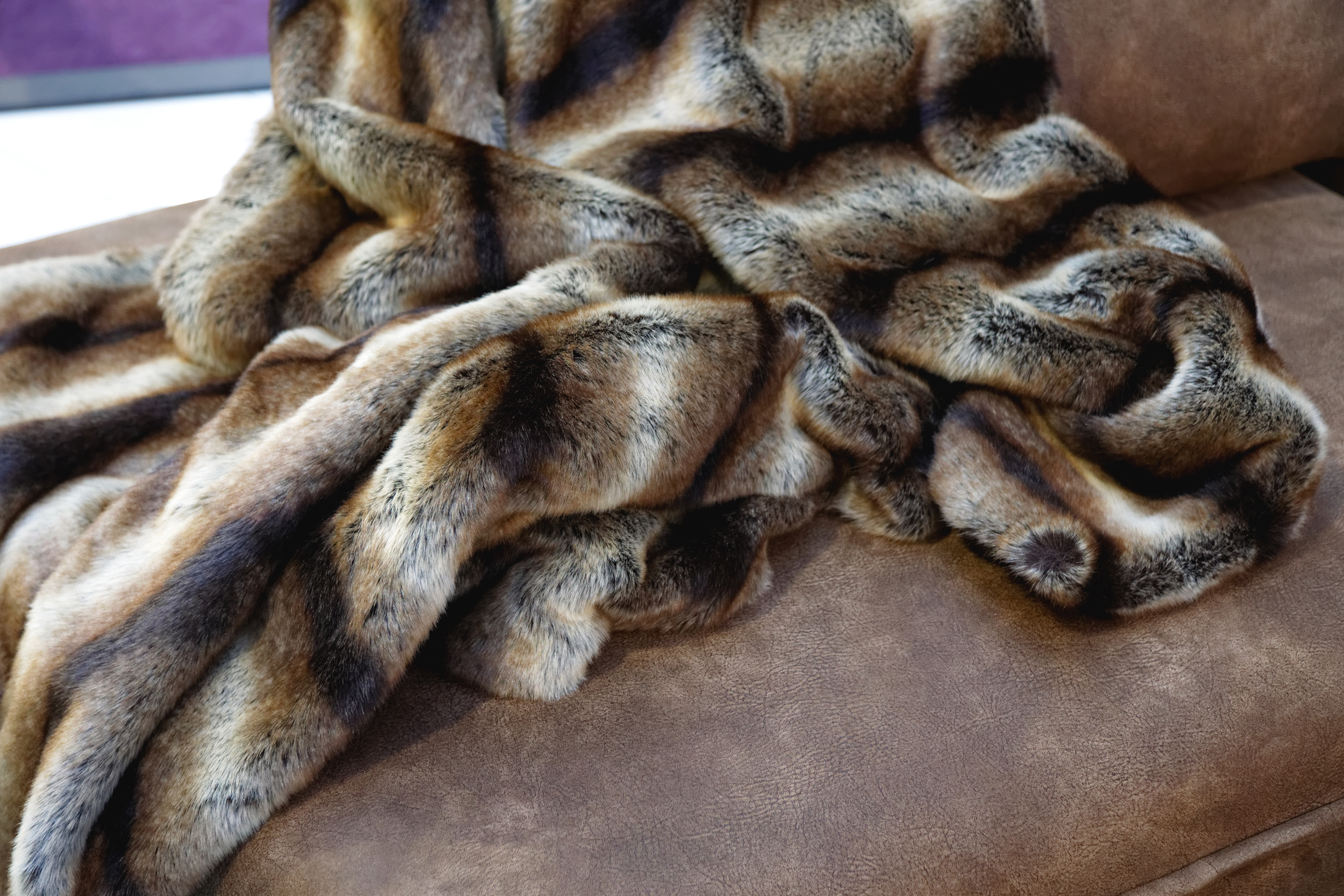 A furry blanket