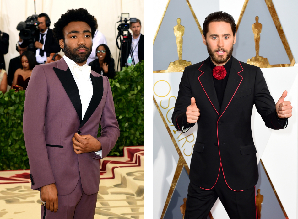 Donald Glover and Jared Leto