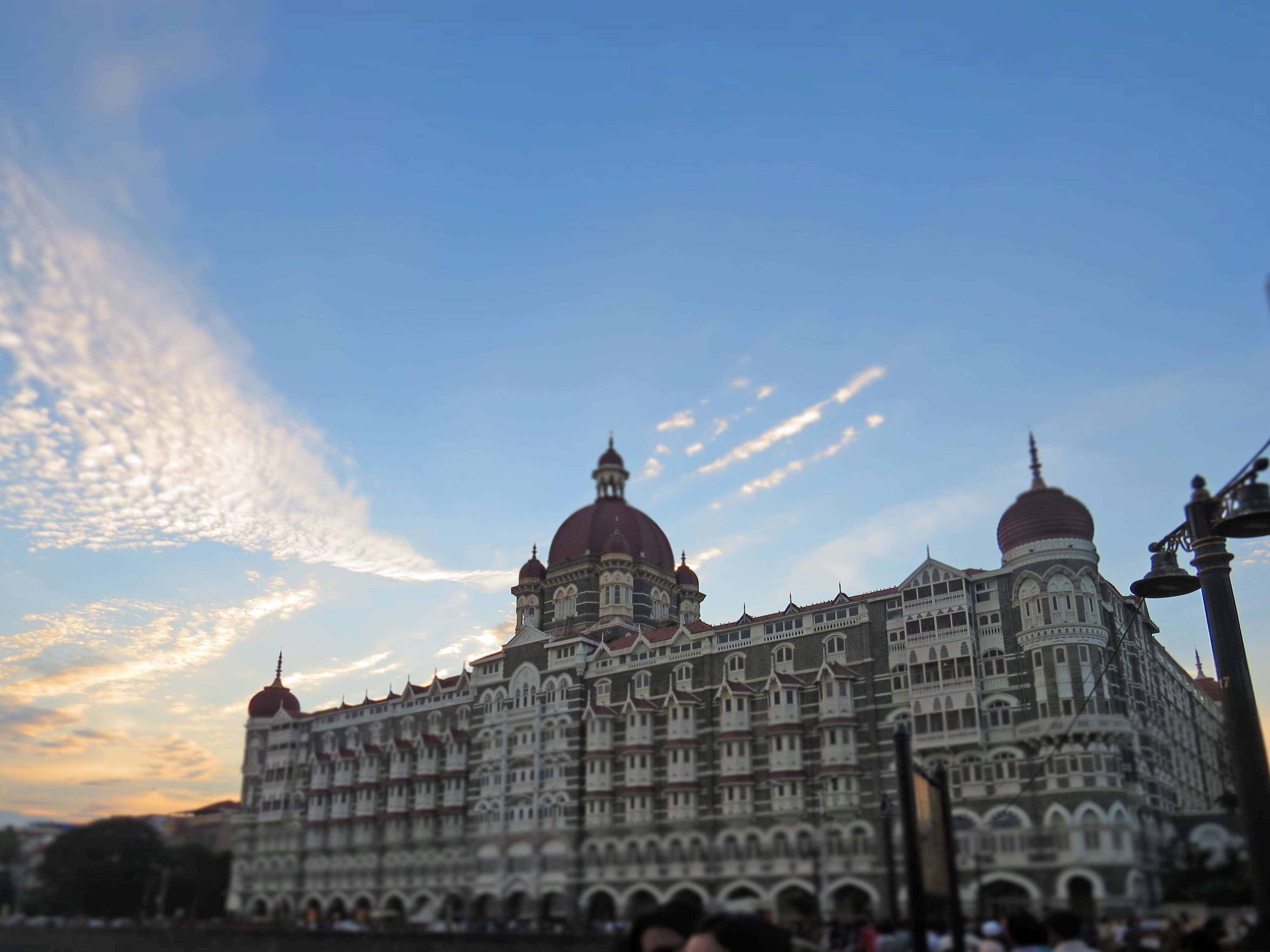 The grand Taj Mahal Palace Hotel in Mumbai (Harriet Line/PA)