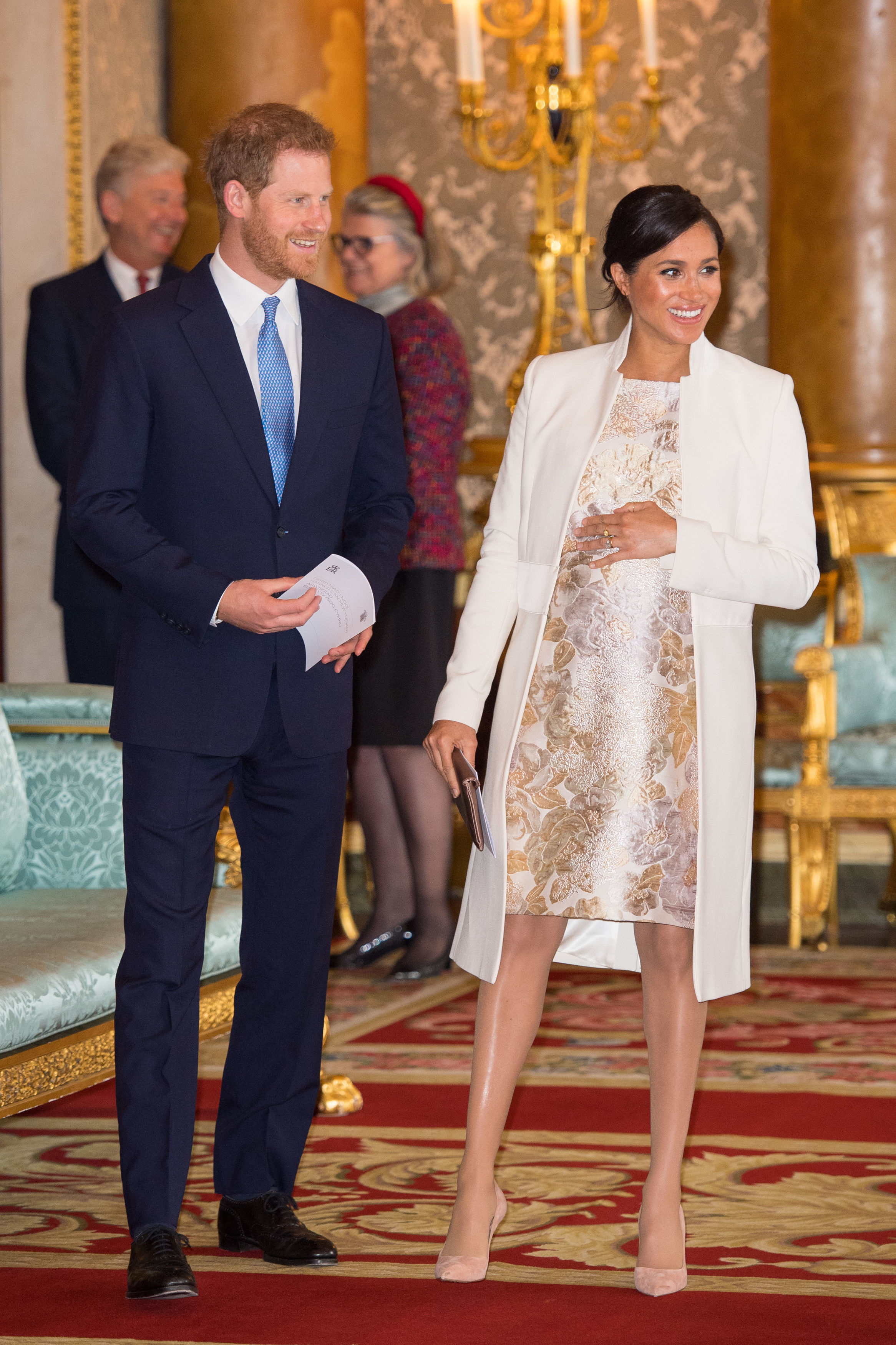 The Duke and Duchess of Sussex attend a reception at Buckingham Palace 