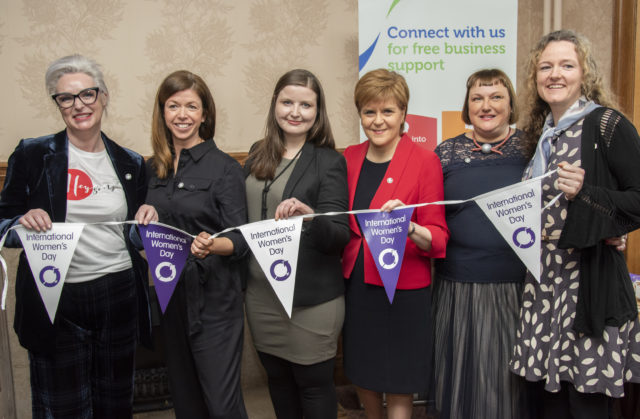 Nicola Sturgeon at Edinburgh business event