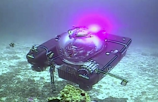 A submersible from the Ocean Zephyr
