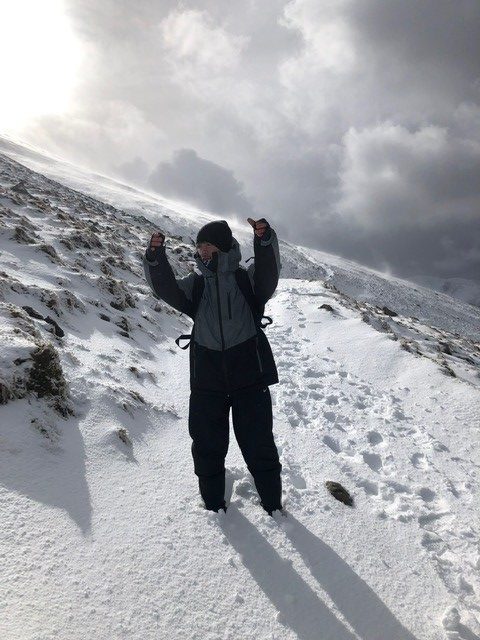 Eoin Donnelly on Ben Nevis