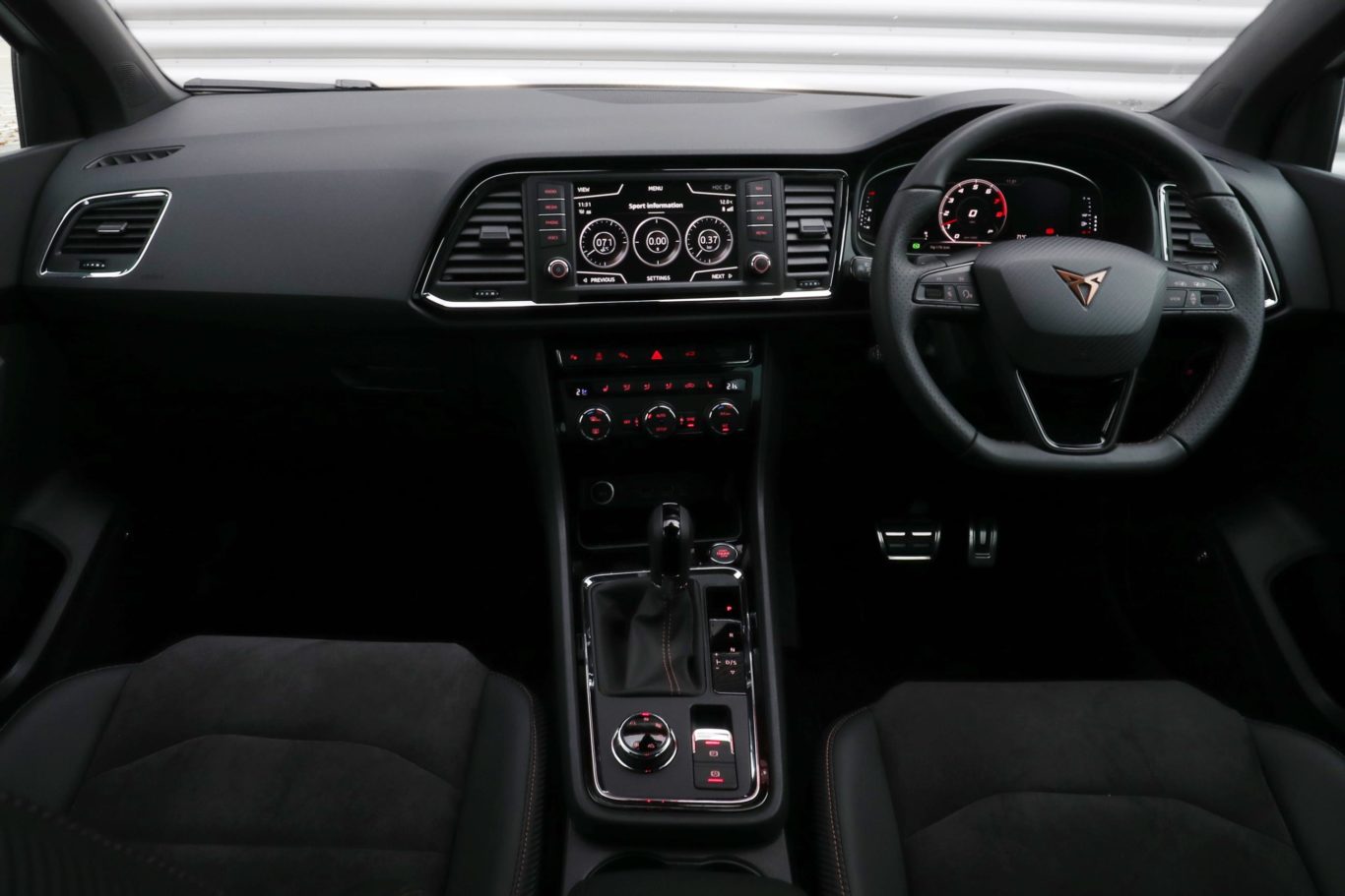 The interior feels largely unchanged over the regular Ateca