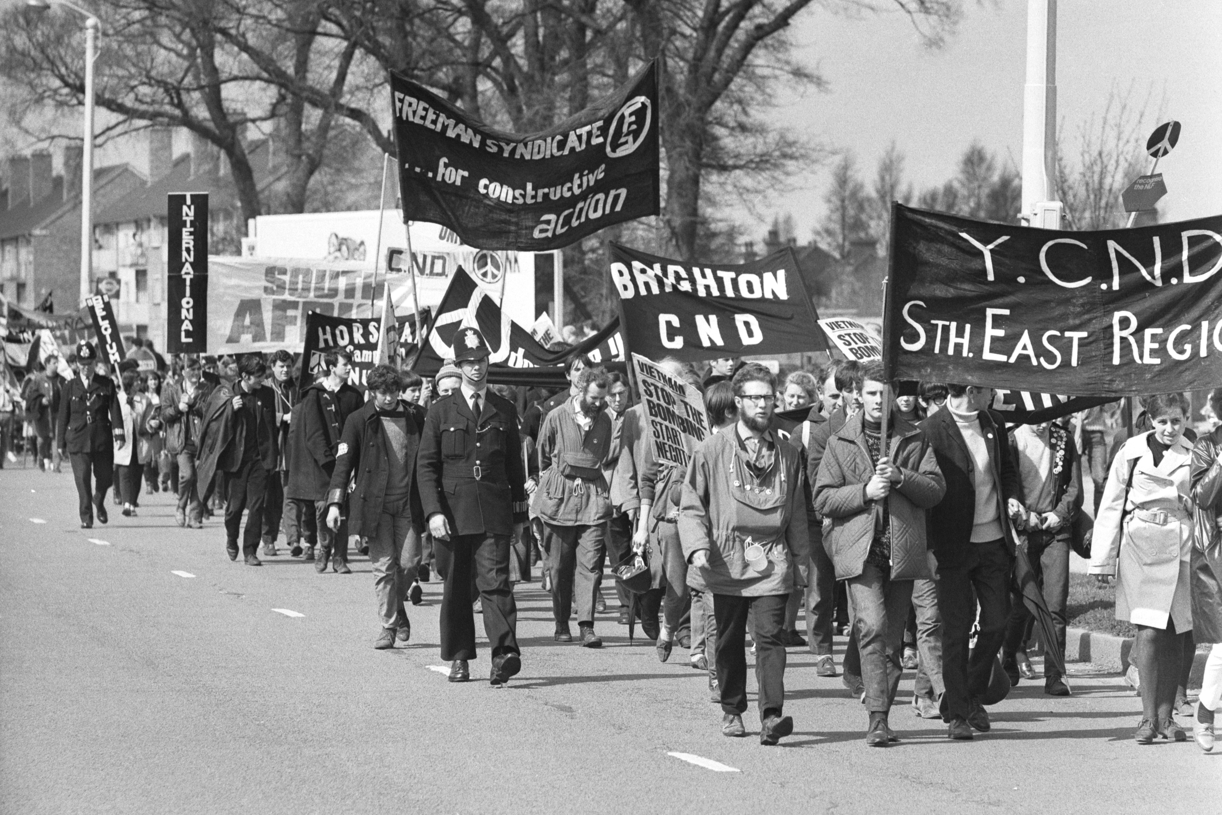 A 1966 CND march