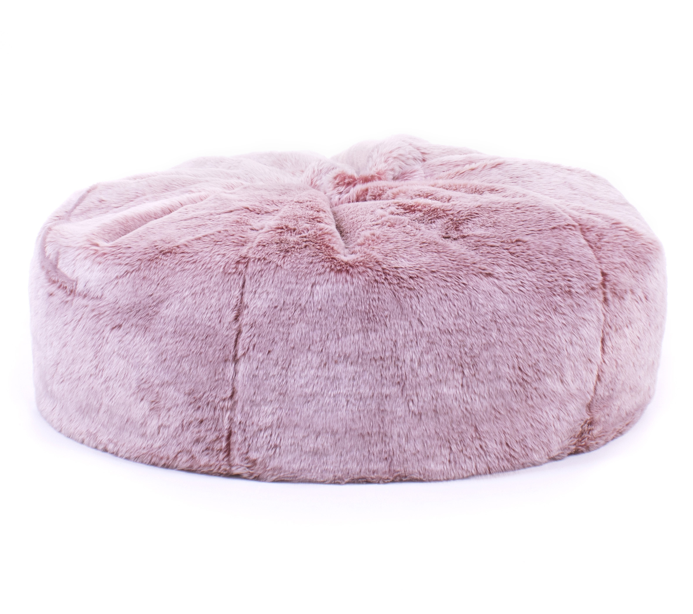 Icon Hacienda Faux Fur XL Bean Bag, Rose Dusty Pink, currently £99.99 reduced from £104.99, Bean Bag Bazaar (Bean Bag Bazaar/PA)