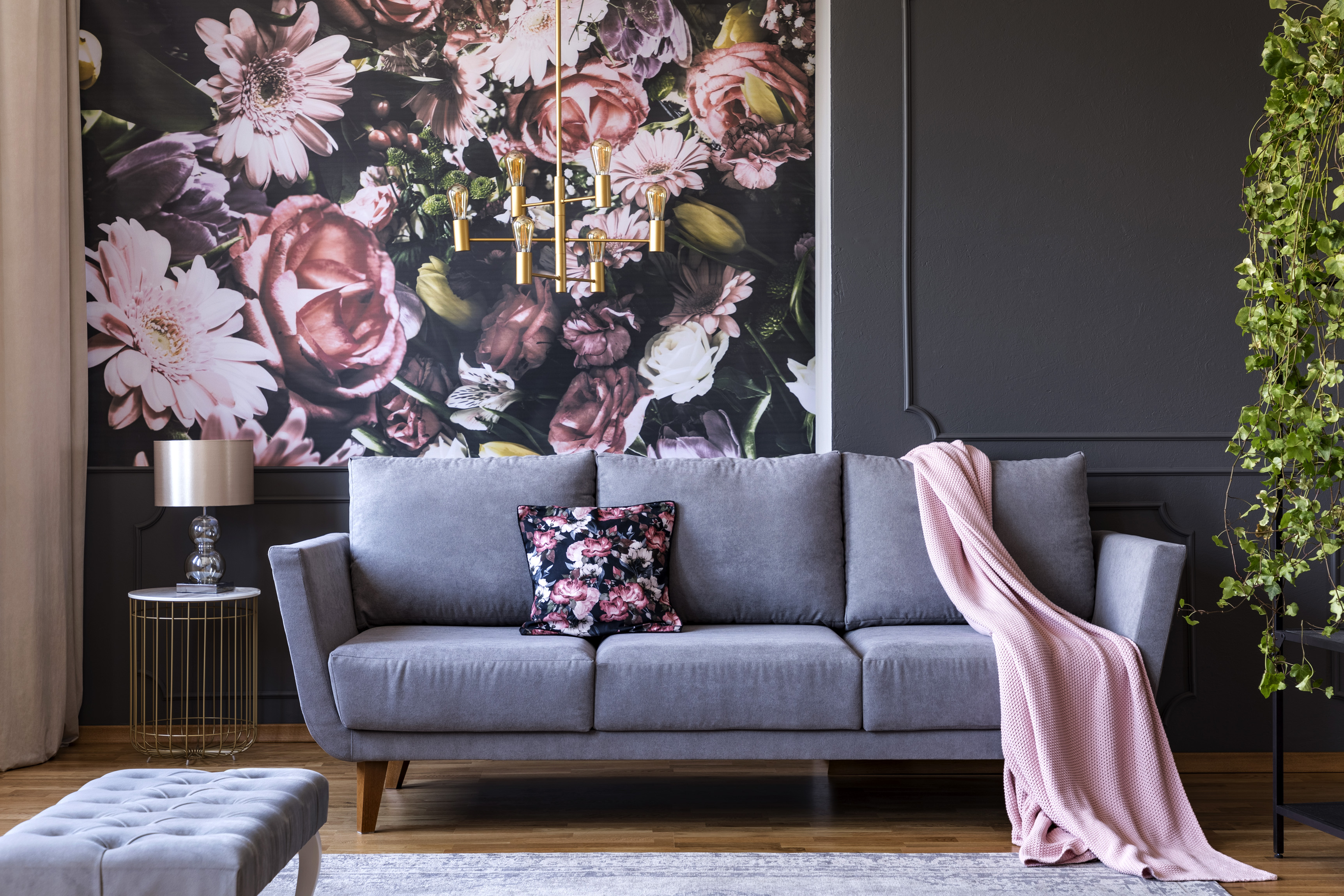 A floral statement wall is a blooming treat for an elegant interior to appeal to a Libran (ScS/PA)
