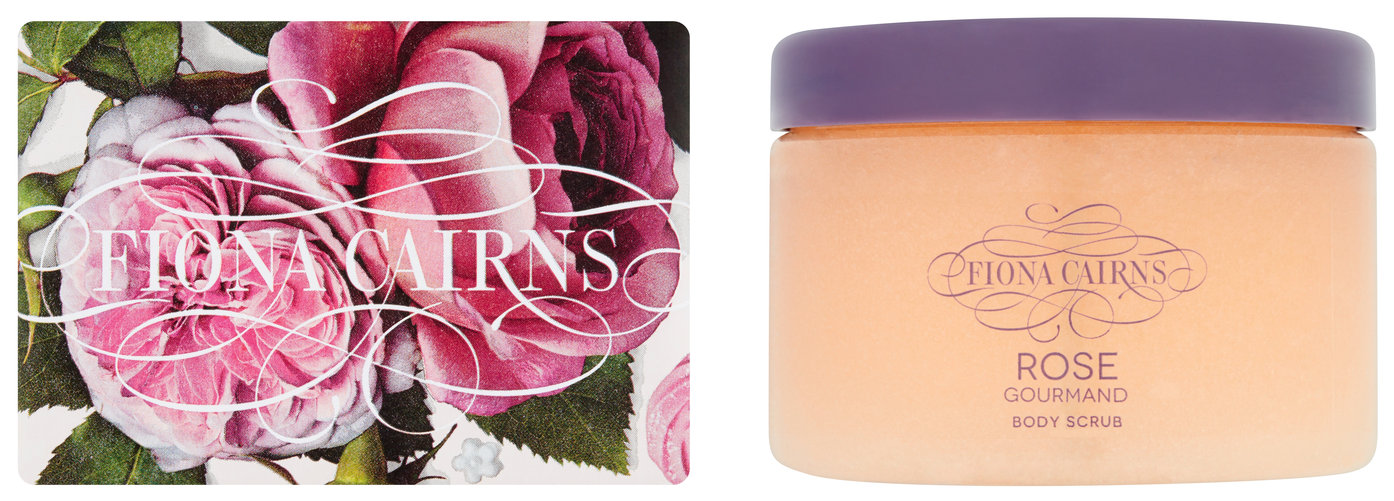 Fiona Cairns Rose Hand Soap, Rose Body Scrub