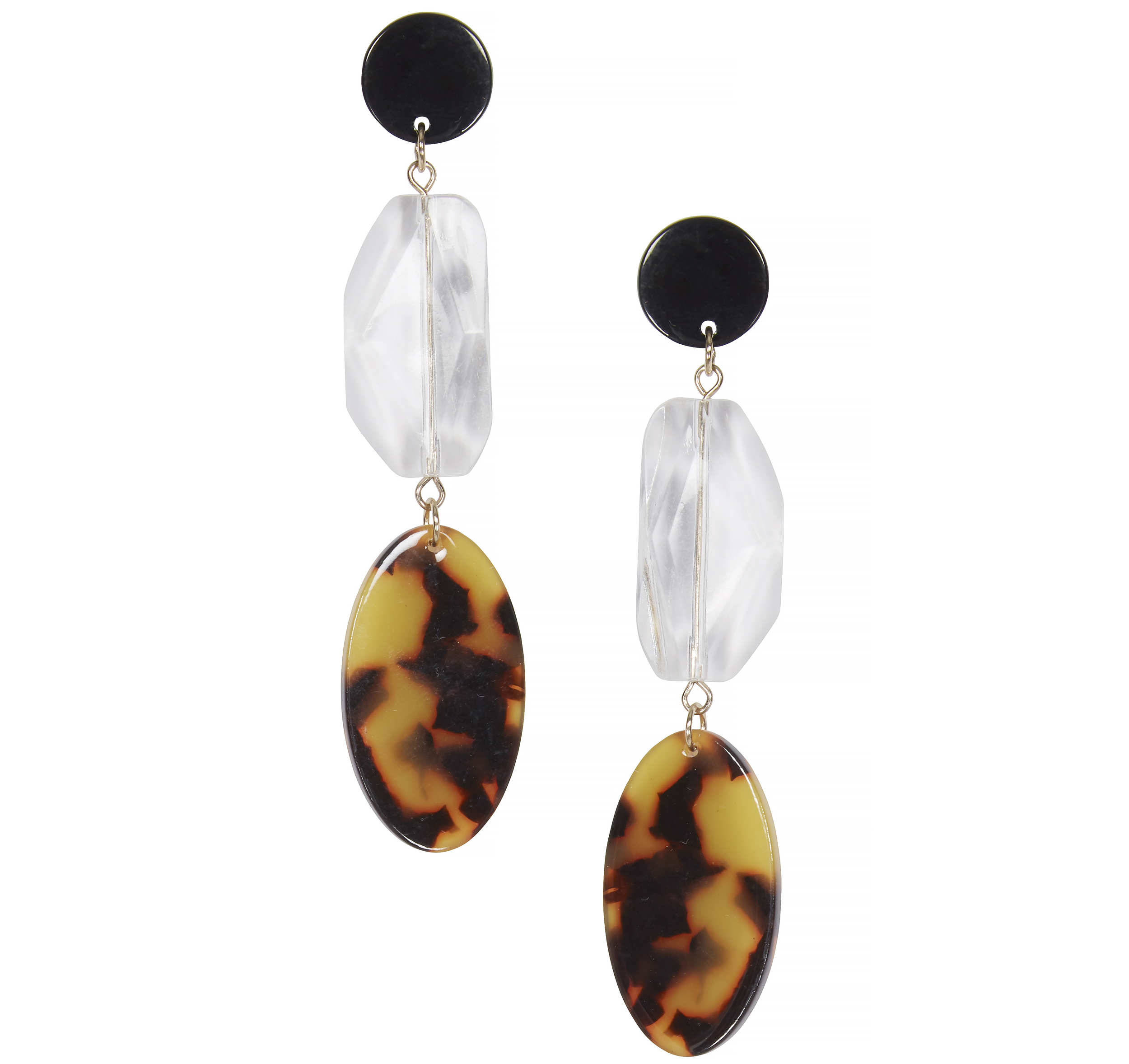 Very Perspex Drop Earrings