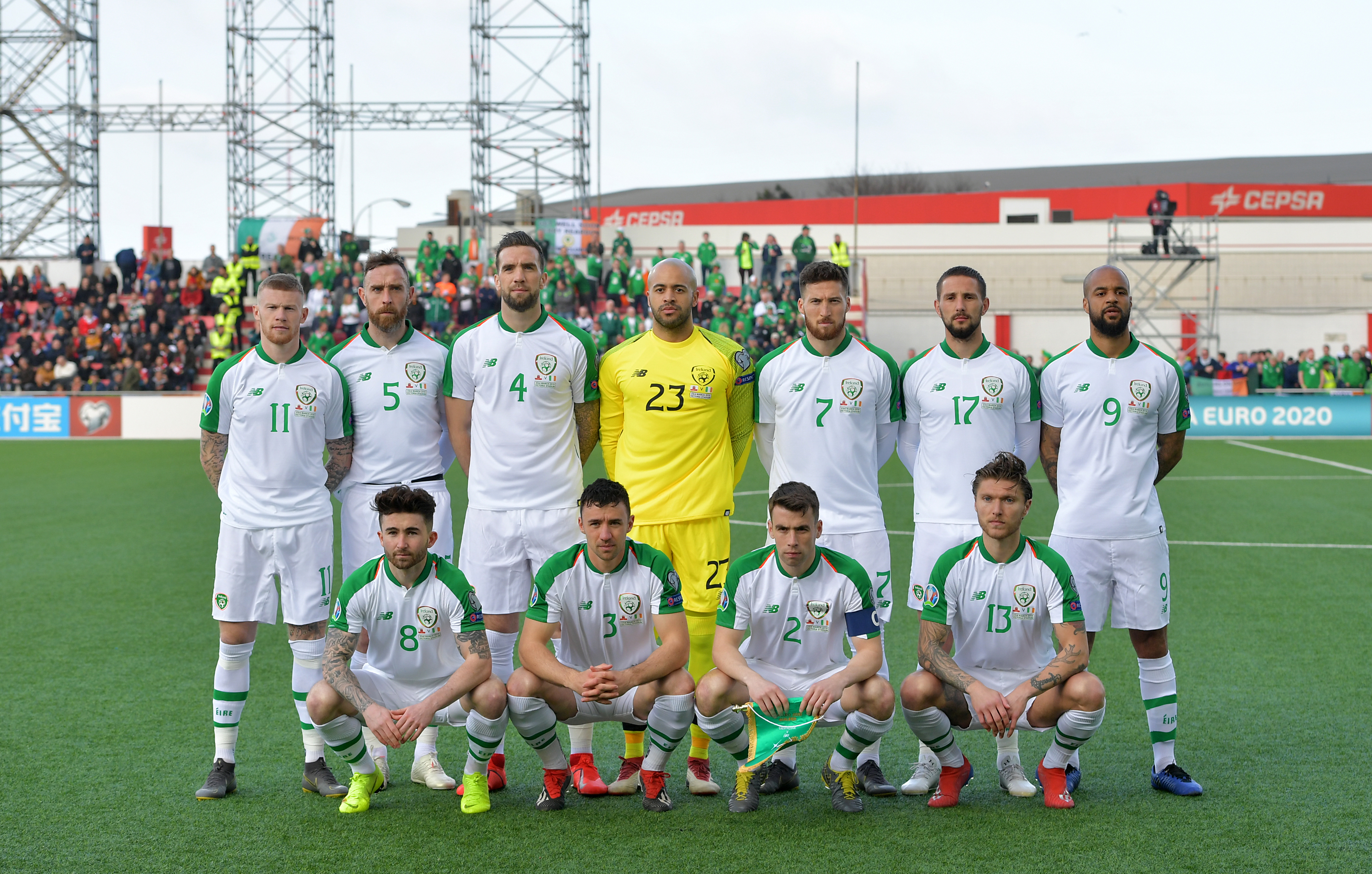 The Republic of Ireland team group