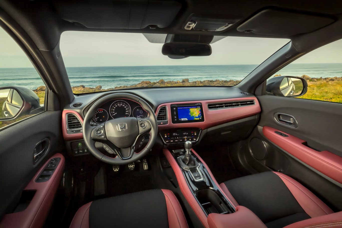 The interior features a range of dynamic touches