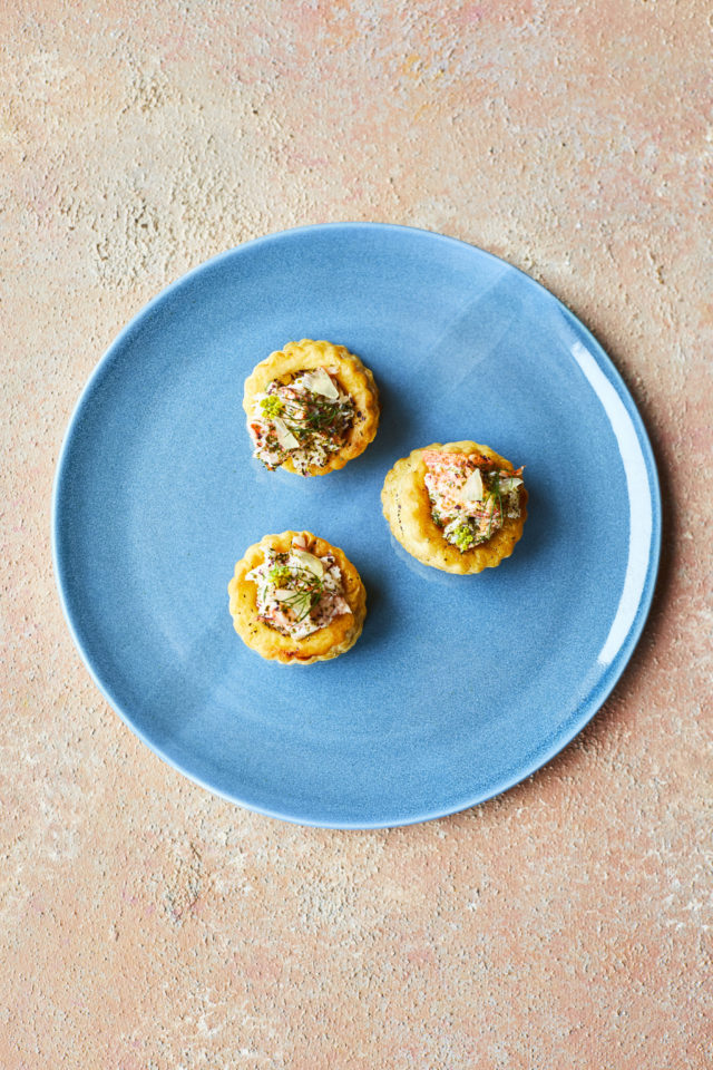 Lobster vol au vents from Restaurant Nathan Outlaw by Nathan Outlaw (David Loftus/PA)