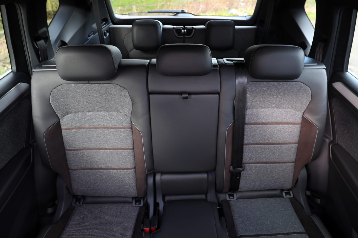 The Tarraco offers three rows of seating
