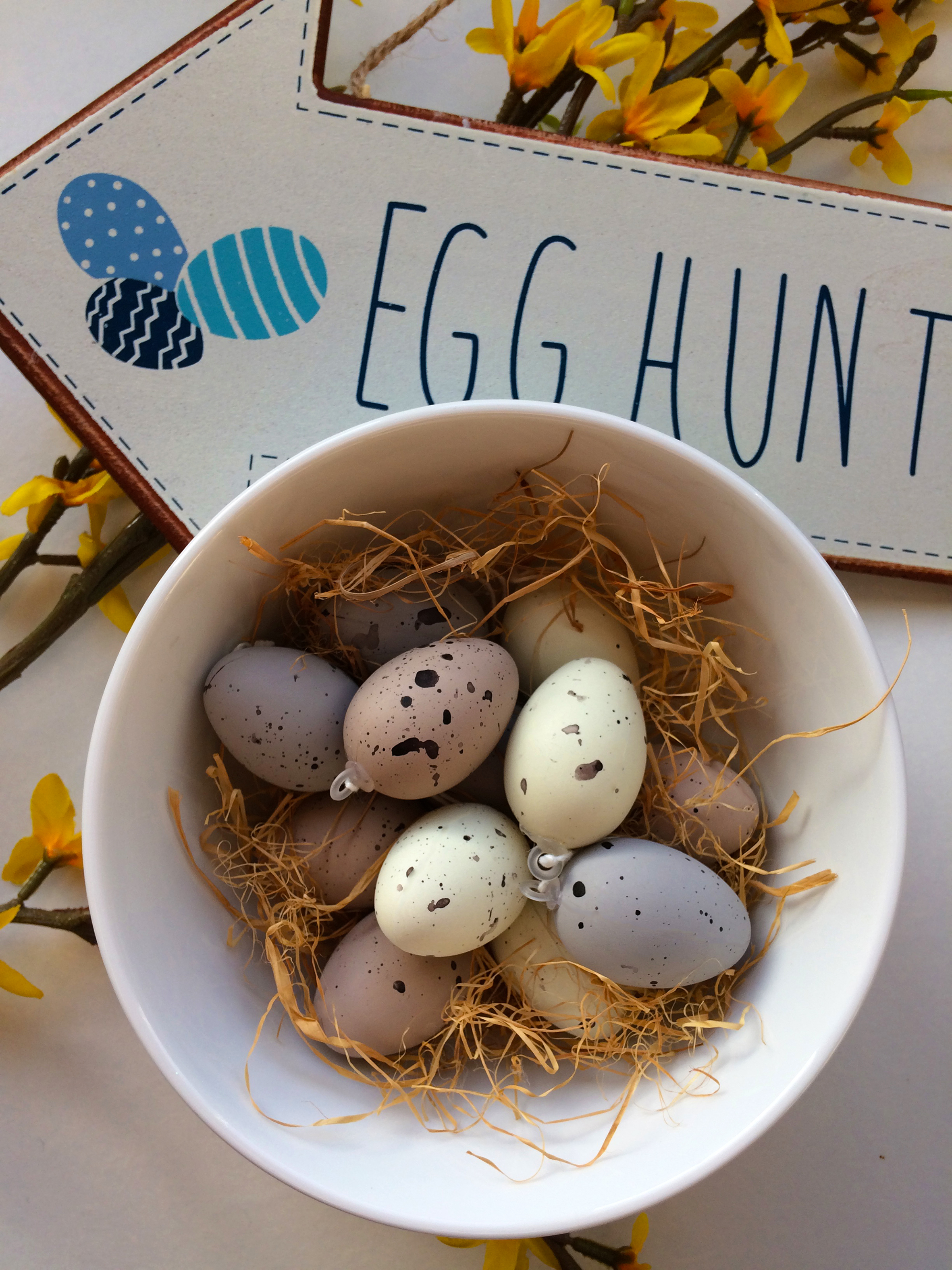 Set of Twelve Speckled Egg Decorations, £3.50, The Contemporary Home (The Contemporary Home/PA)