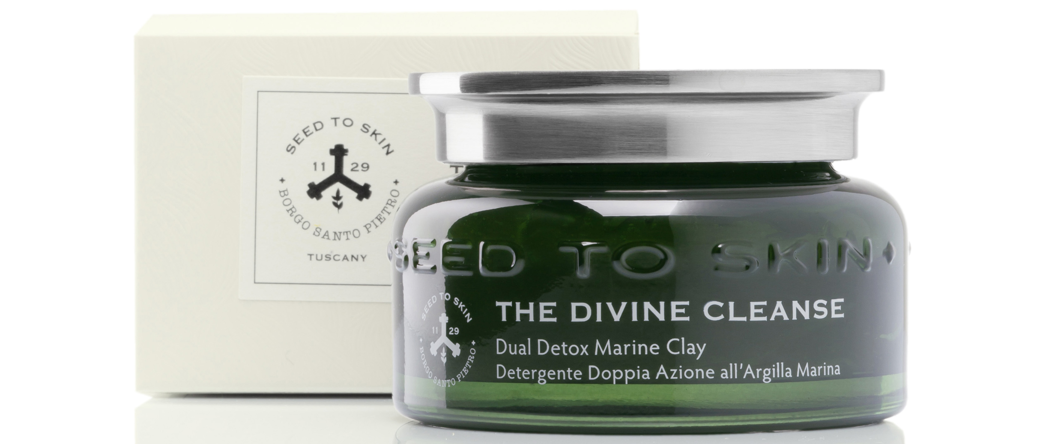 Seed to Skin The Divine Cleanse Dual Detox Marine Clay Cleansing Gel