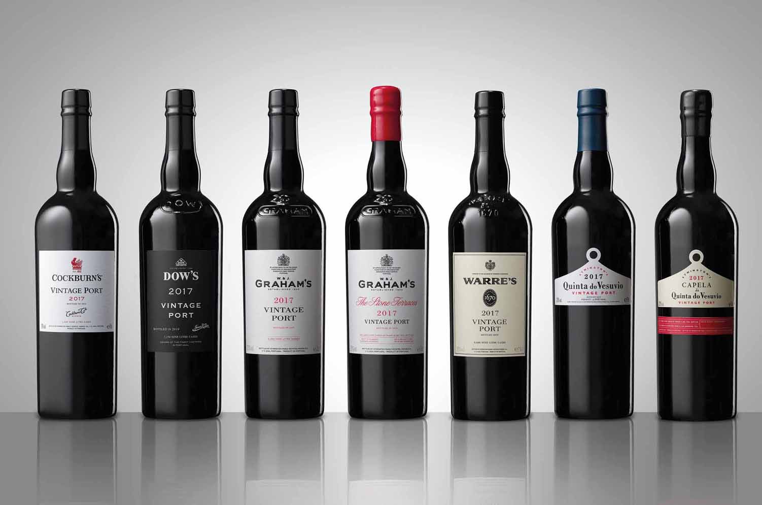 Selection of vintage ports