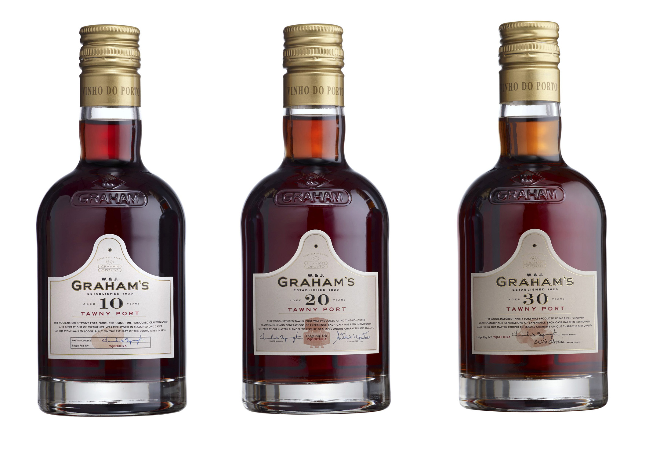 Range of Graham's tawny ports