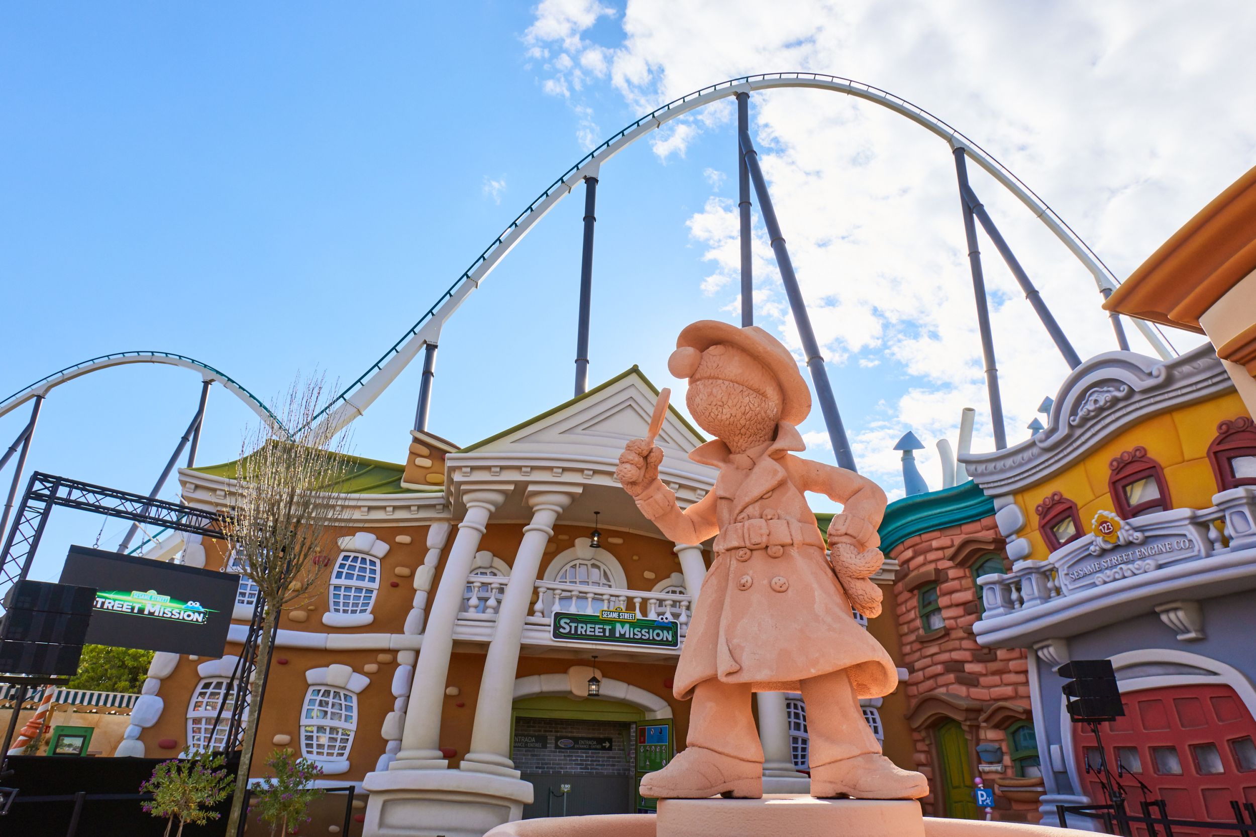 The Sesame Street area at PortAventura theme parks